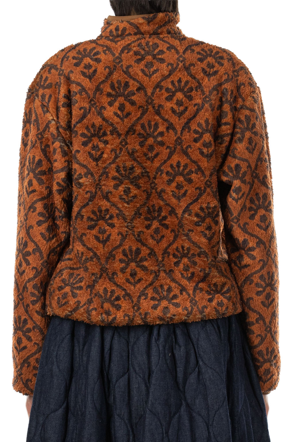 Kapital YOSEMITE Arabesque Fleece Pullover - Brown