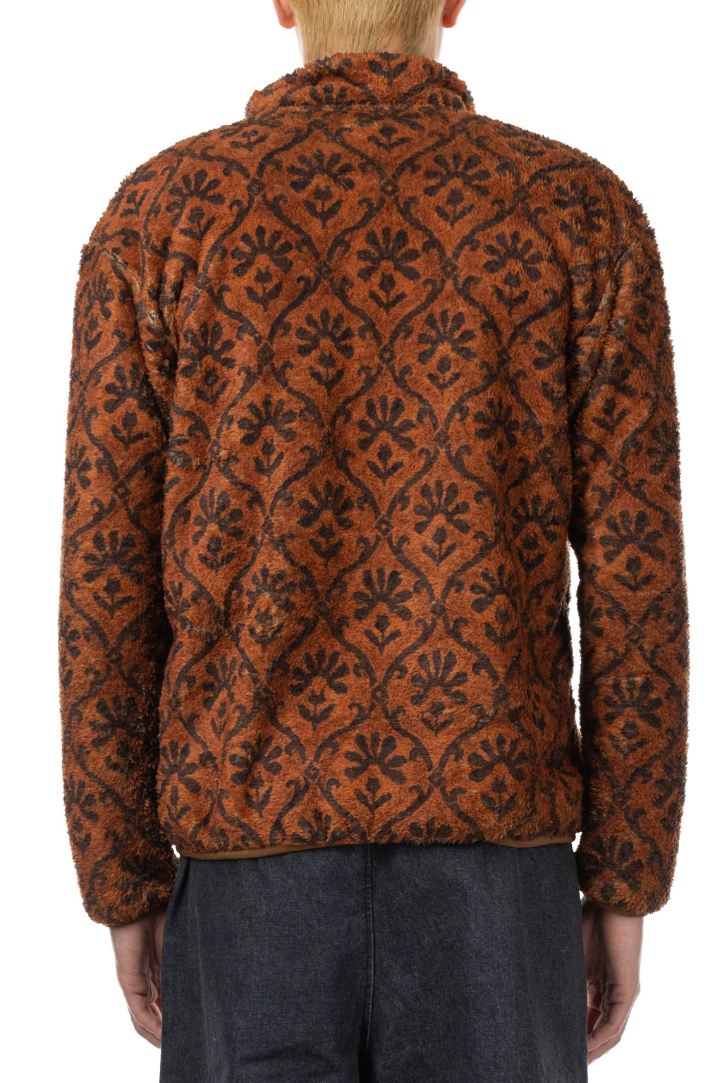 Kapital YOSEMITE Arabesque Fleece Pullover - Brown