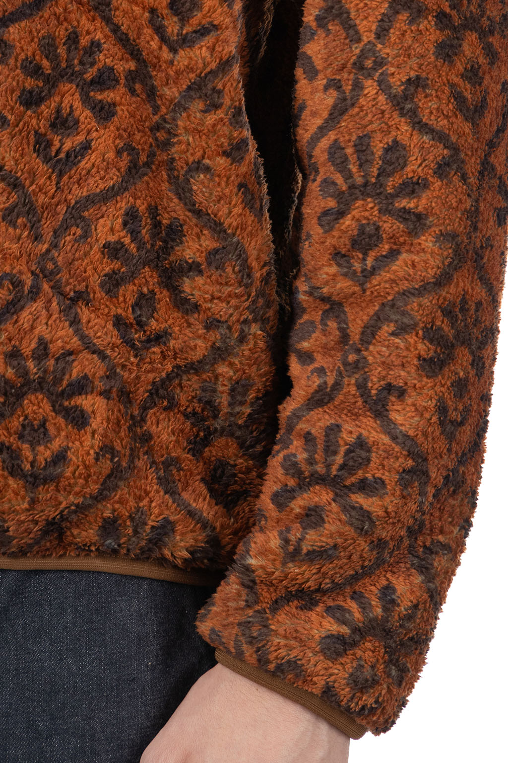 Kapital YOSEMITE Arabesque Fleece Pullover - Brown