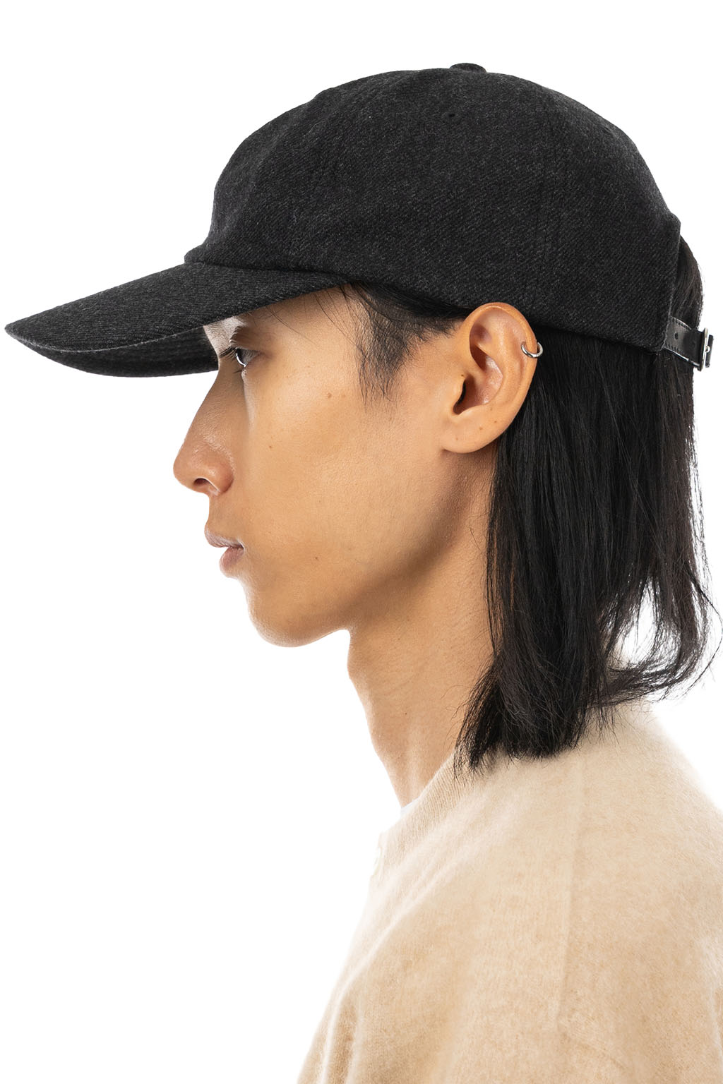 Kaptain Sunshine - Cashmere BB Cap - Top Charcoal