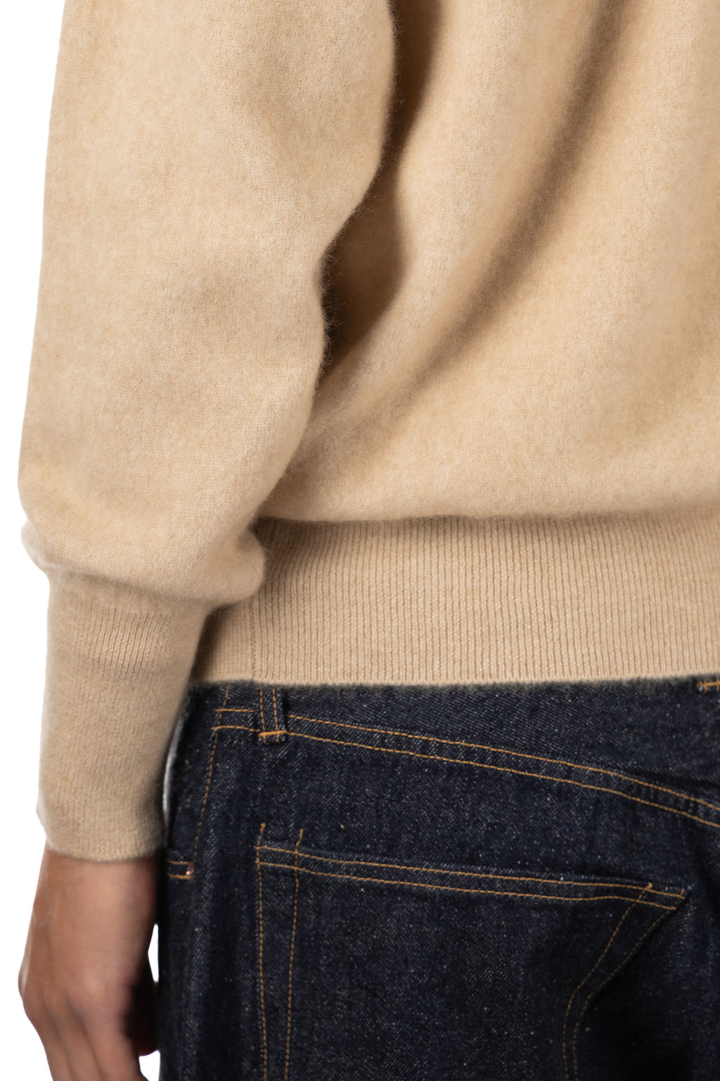Kaptain Sunshine - Cashmere Knit Cardigan - Natural