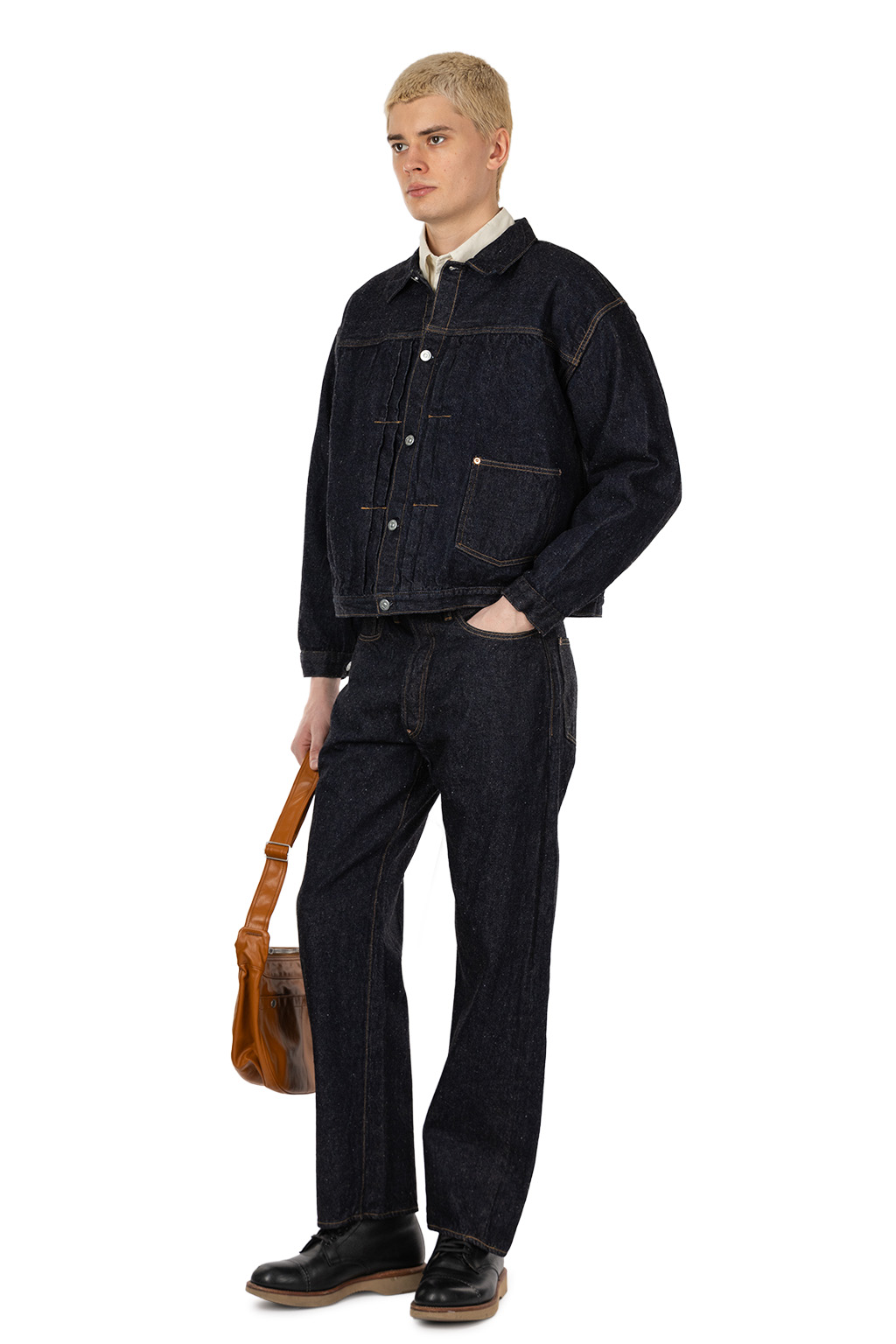 Kaptain Sunshine - Denim Tracker 1P Jacket - One Wash