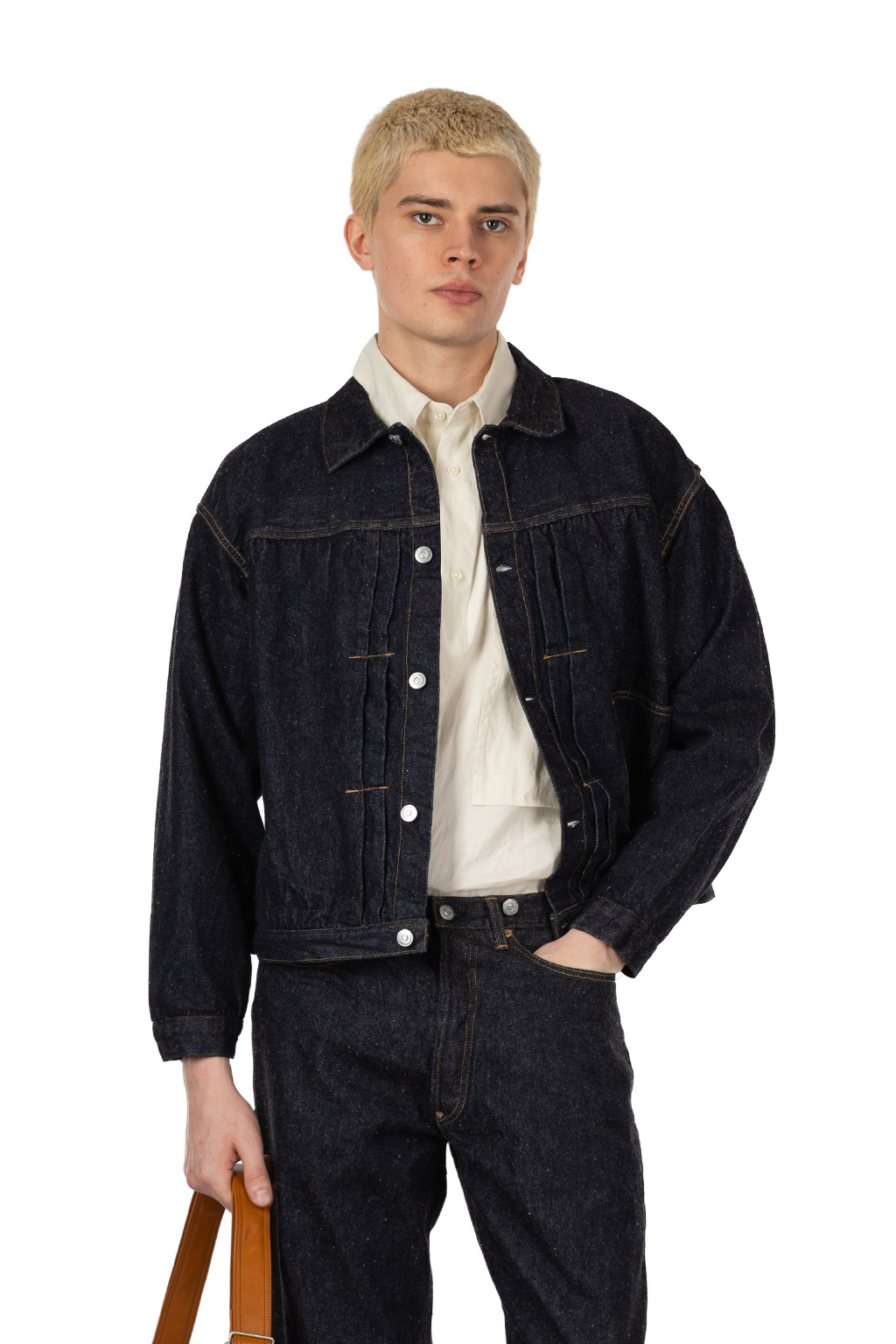 Kaptain Sunshine - Denim Tracker 1P Jacket - One Wash