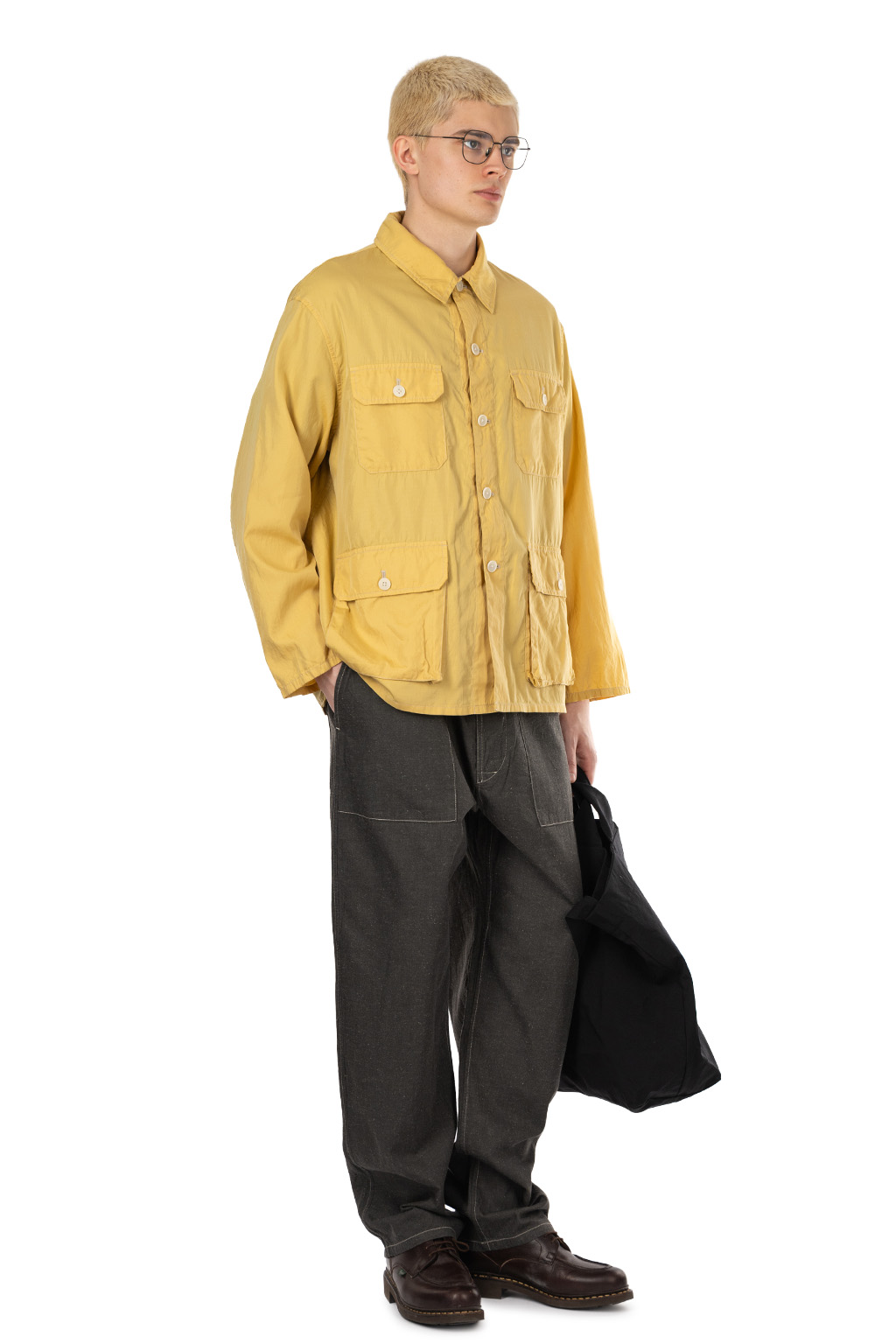 Kaptain Sunshine - Safari Shirt Jacket -Butter