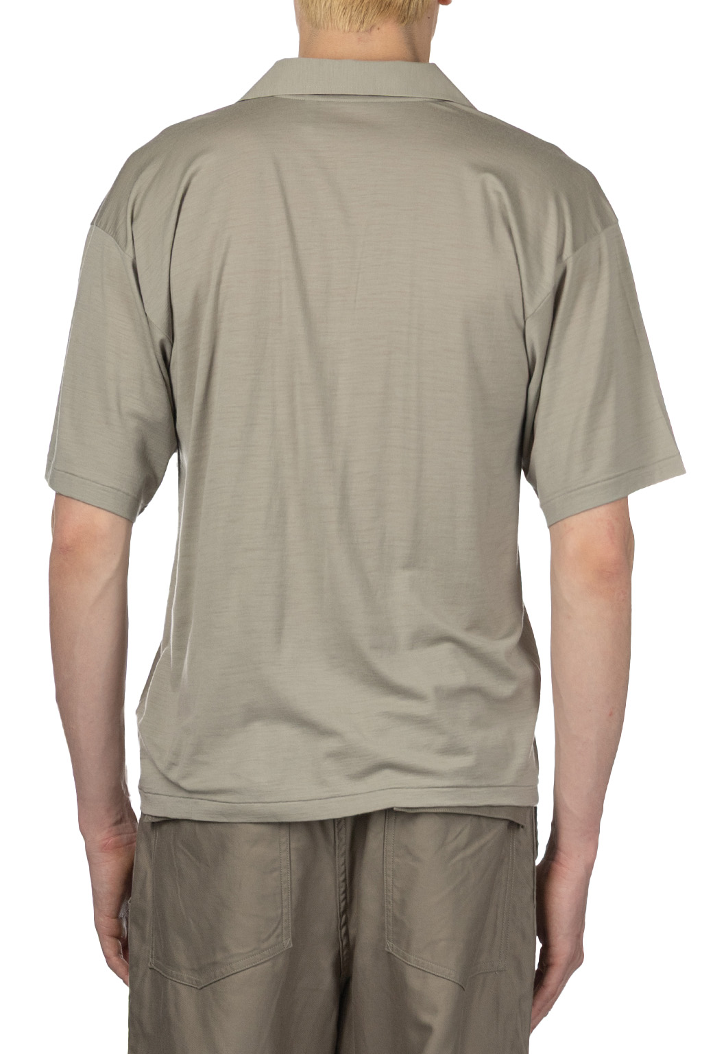 Kaptain Sunshine - Super Soft Merino Tenjiku Skipper Shirt - Misty Green