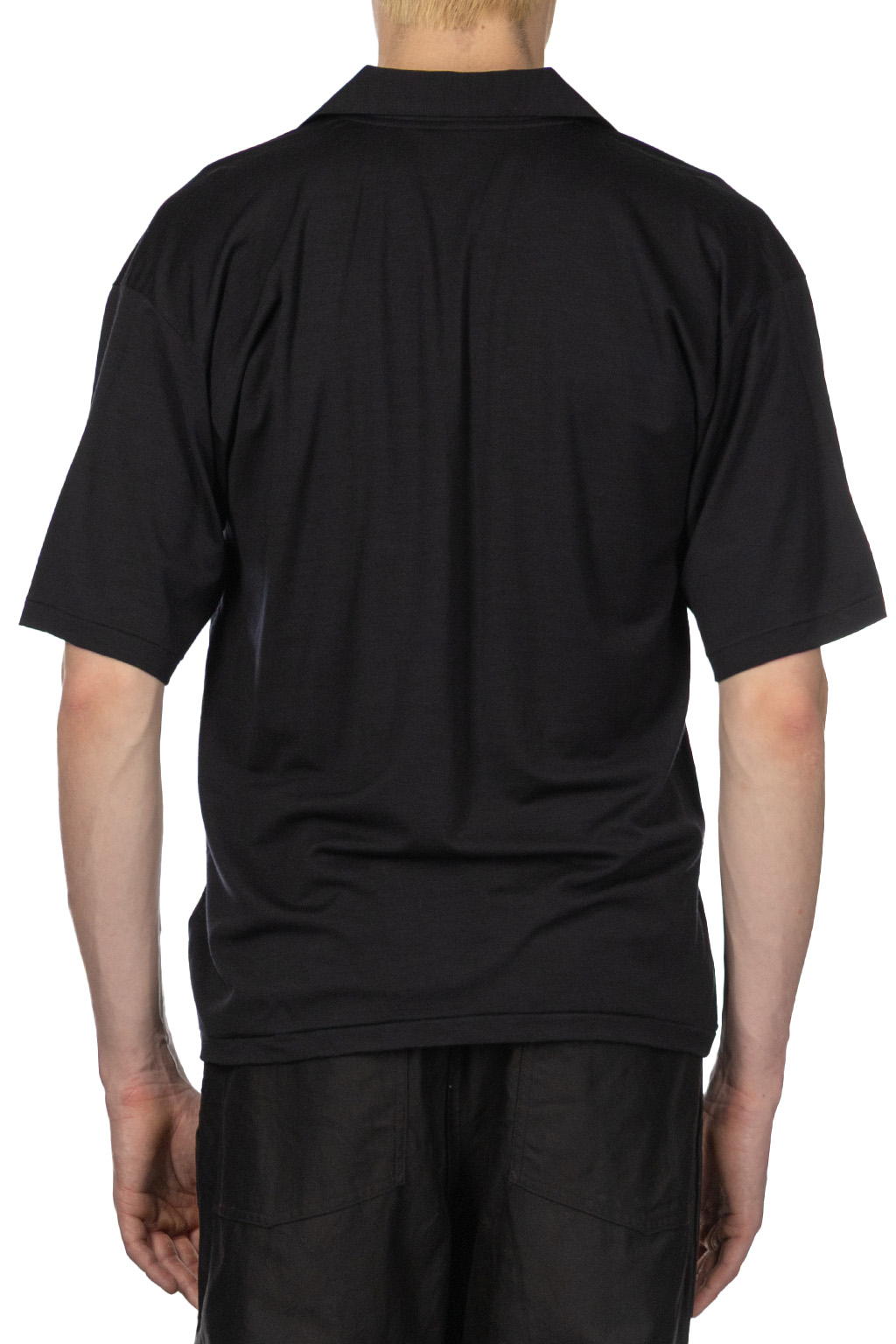 Kaptain Sunshine - Super Soft Merino Tenjiku Skipper Shirt - Navy