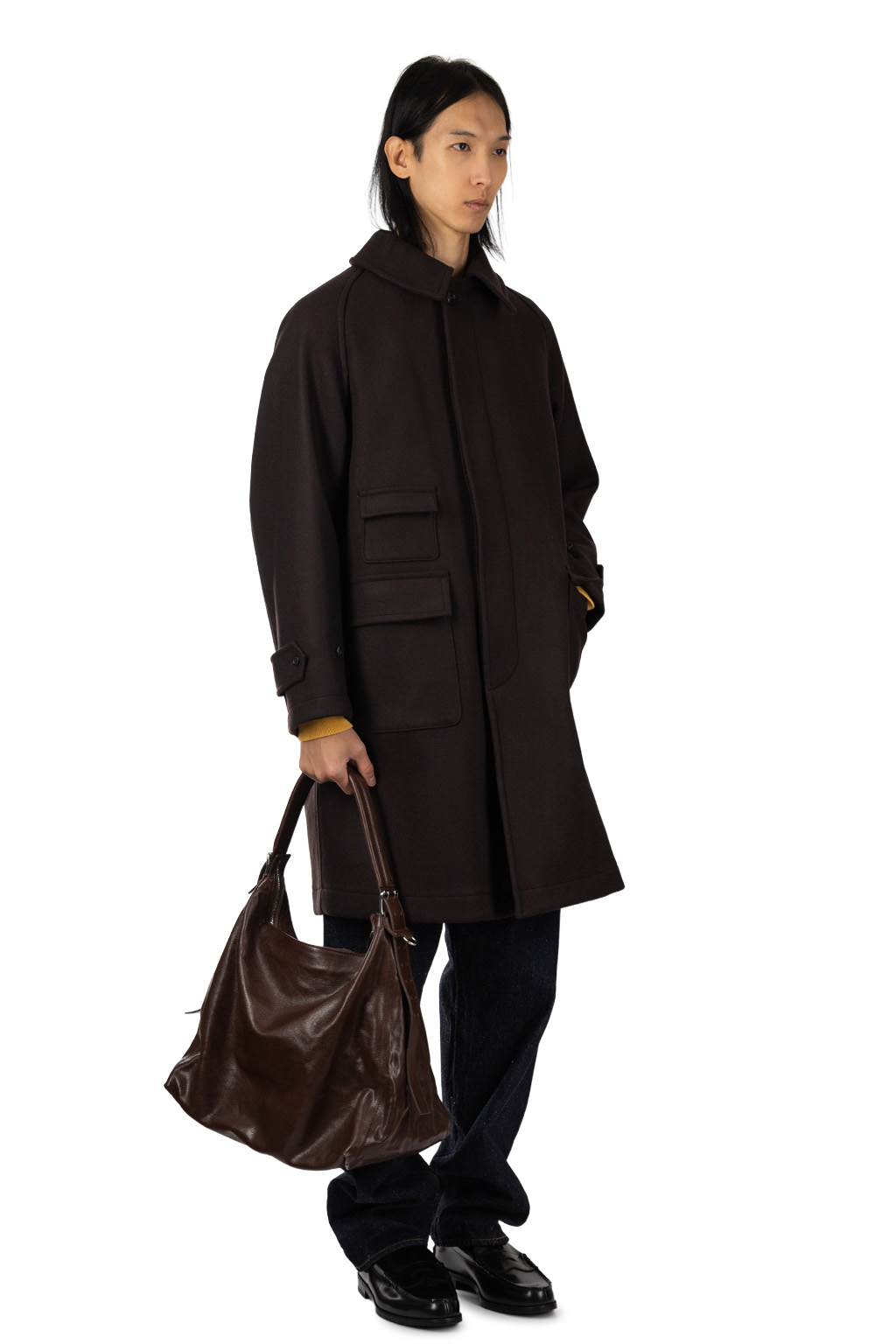 Kaptain Sunshine - Traveller Coat - Top Brown