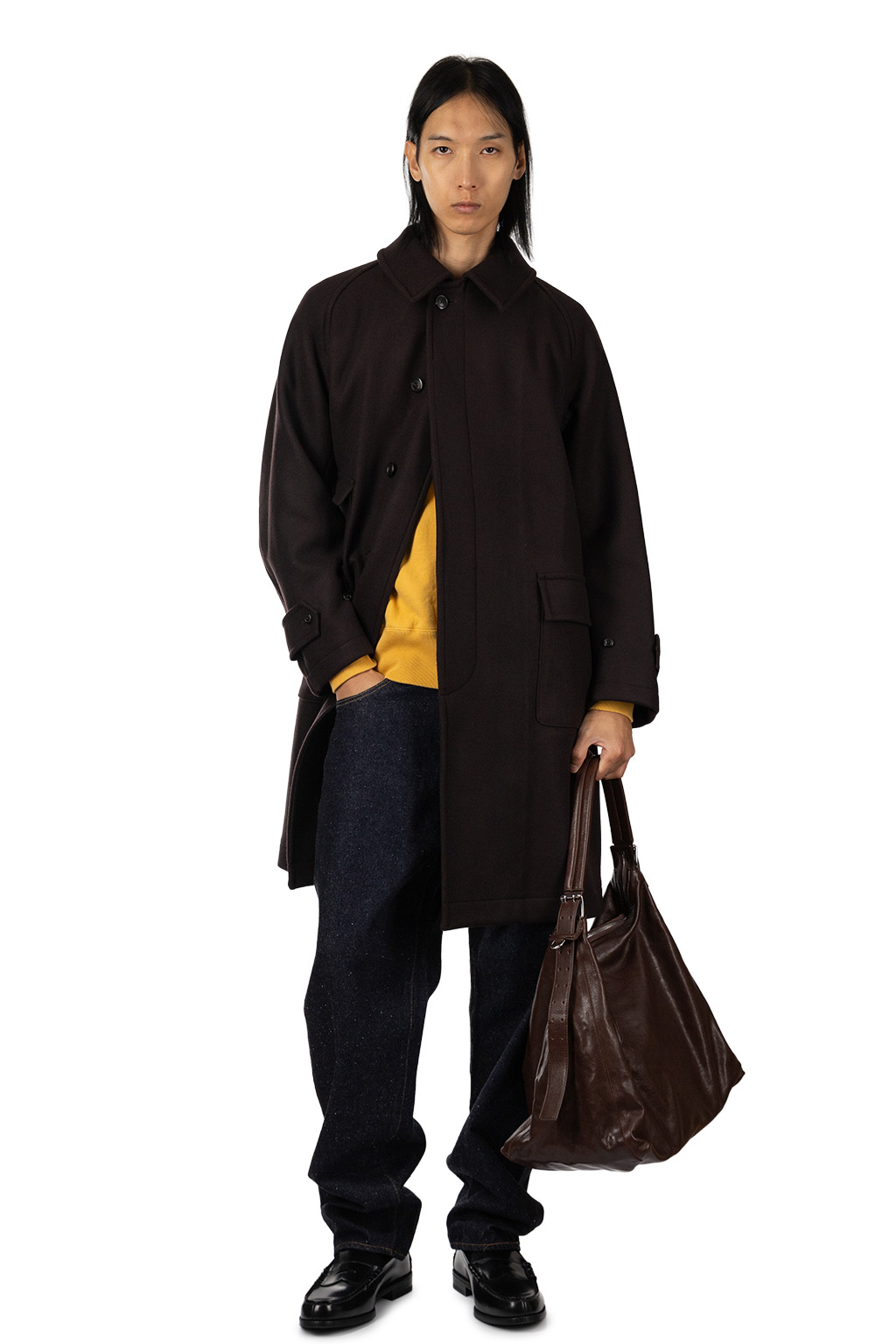 Kaptain Sunshine - Traveller Coat - Top Brown