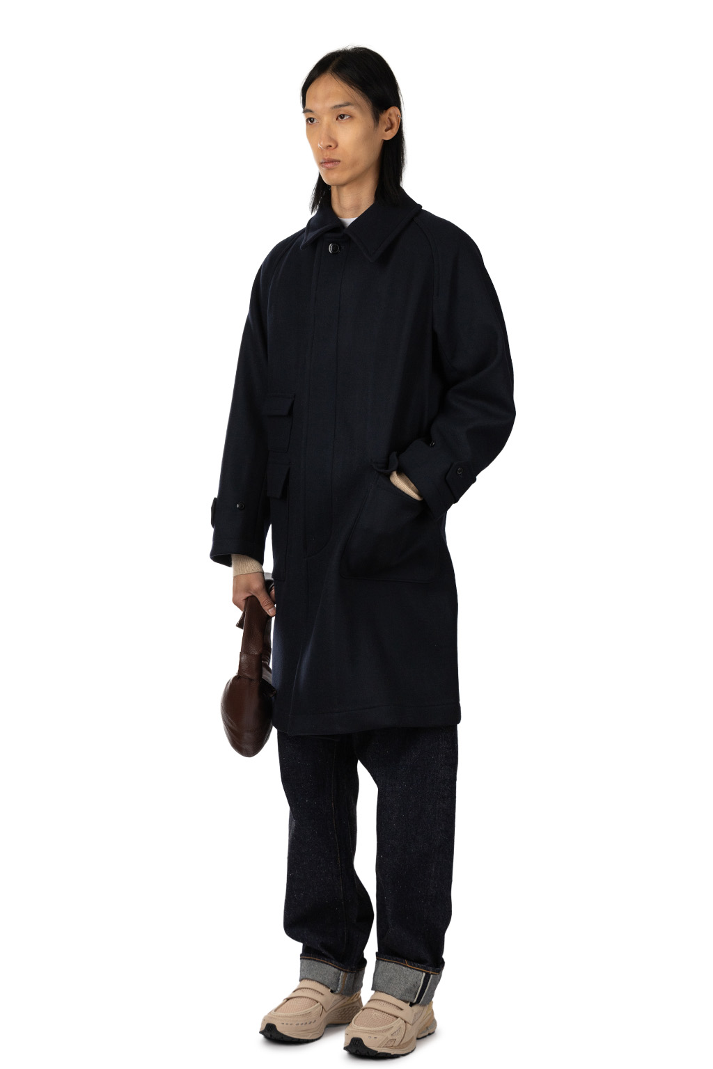 Kaptain Sunshine - Traveller Coat - Top Navy 