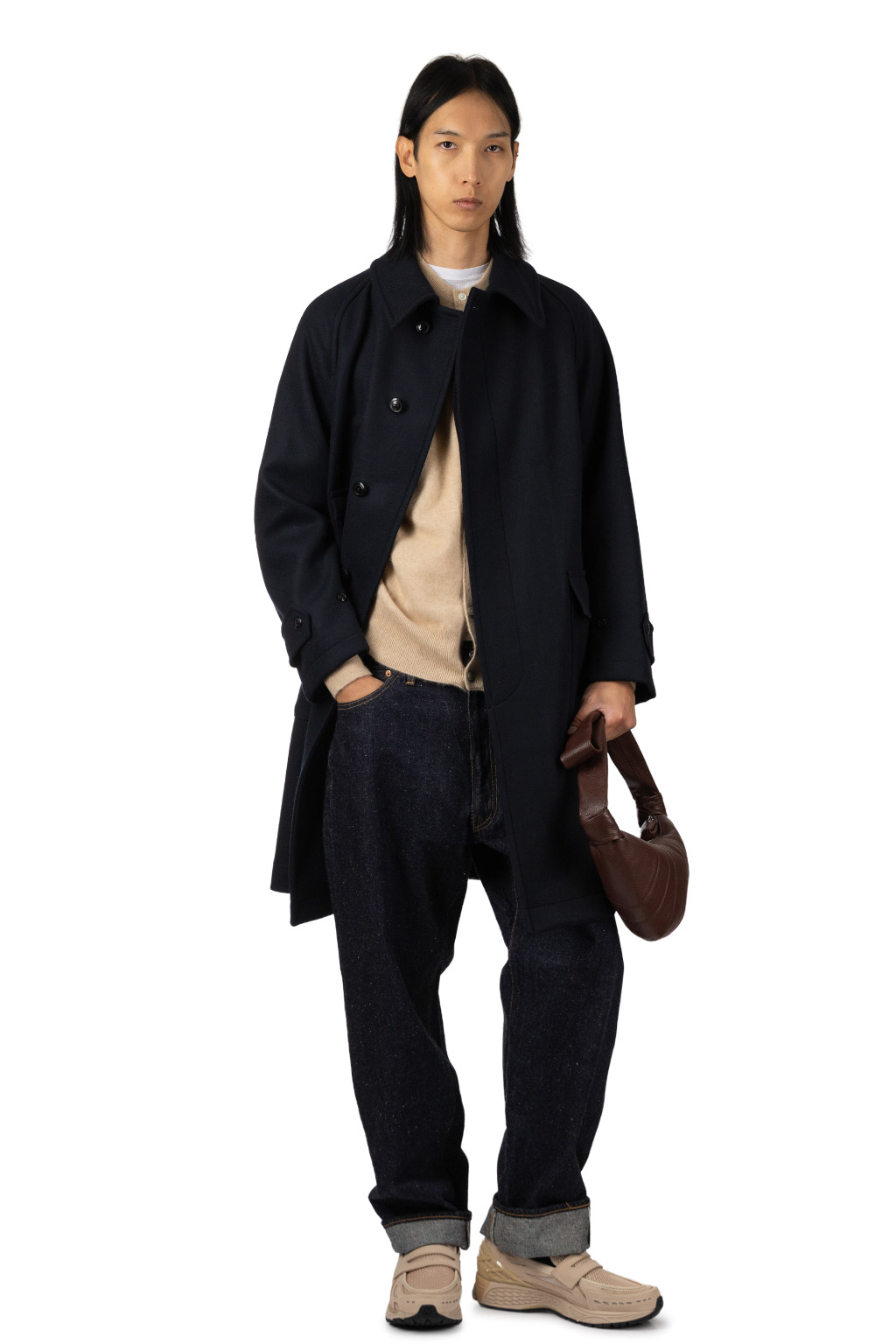 Kaptain Sunshine - Traveller Coat - Top Navy 