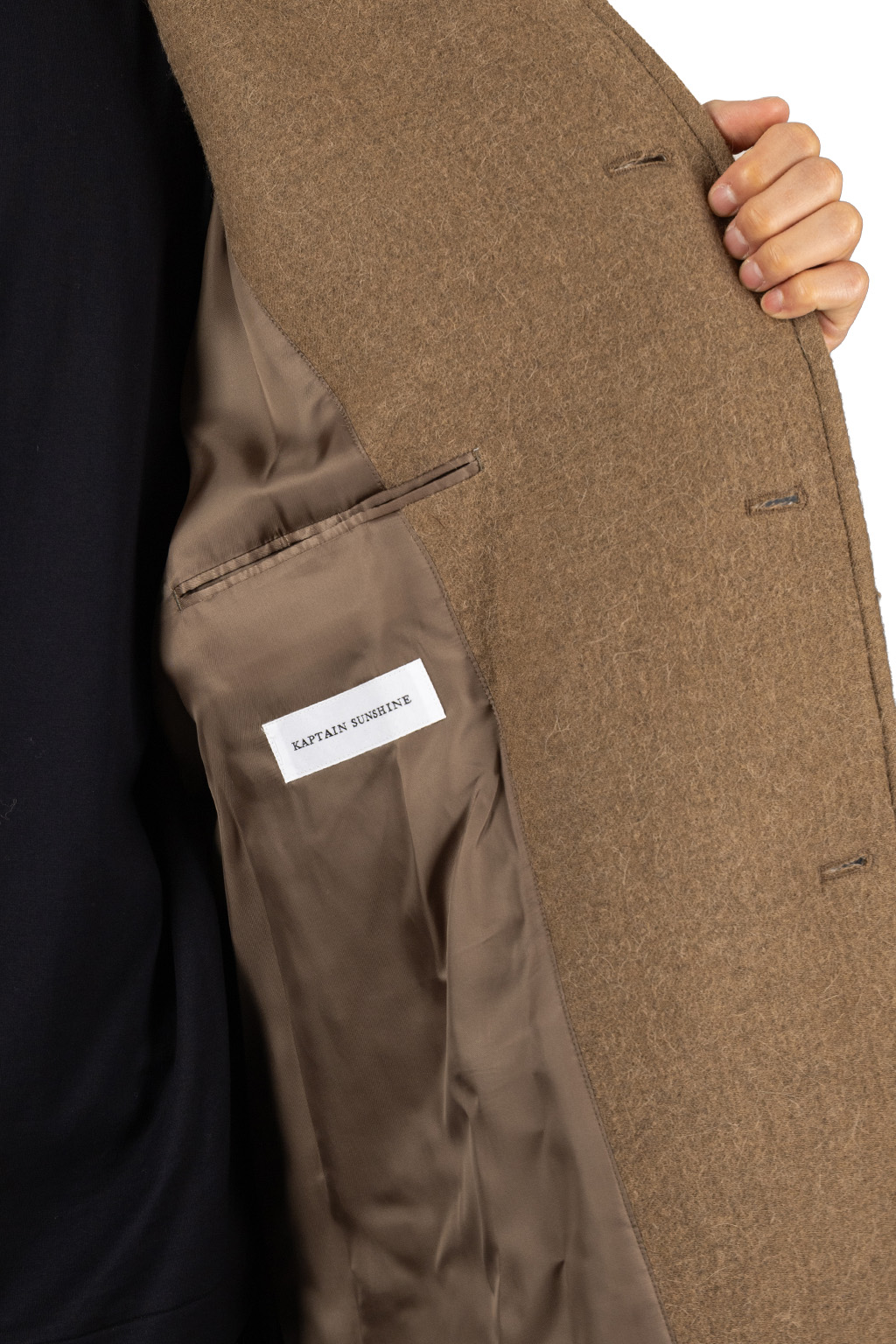 Kaptain Sunshine - Umbrella Coat - Top Khaki