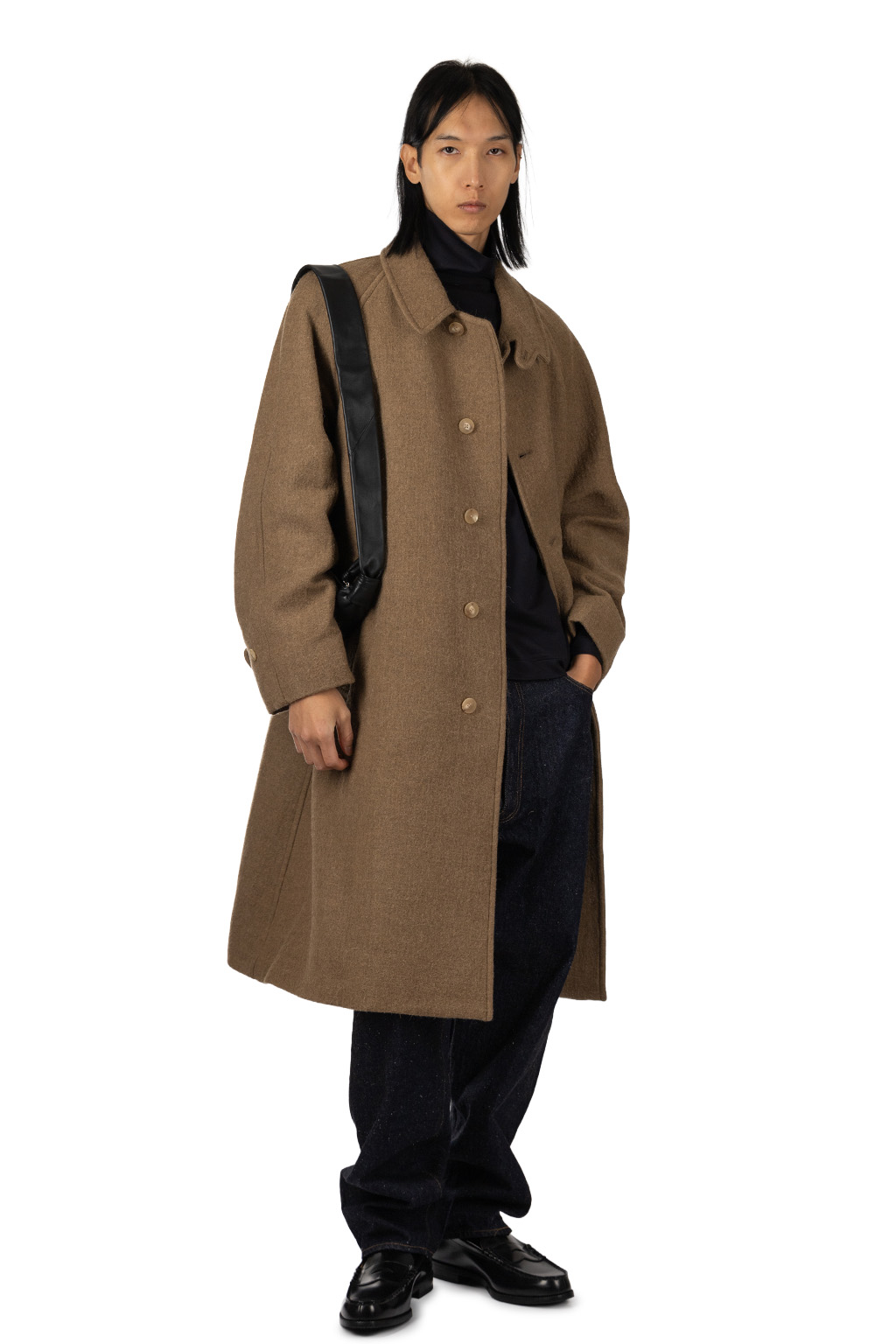 Kaptain Sunshine - Umbrella Coat - Top Khaki