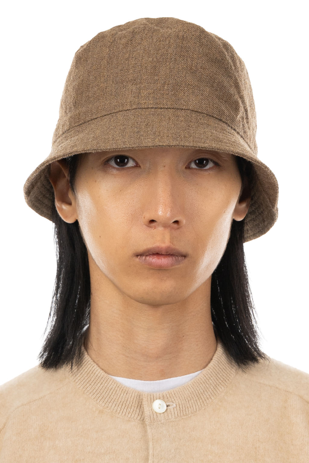 Kaptain Sunshine - Wool Bucket Hat - Top Cab Brown