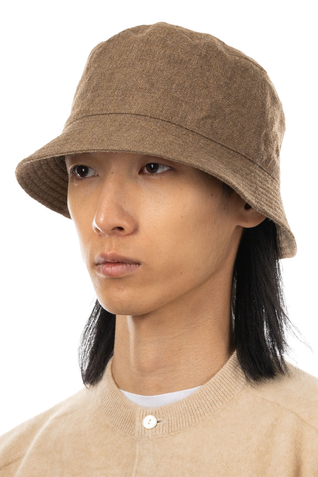 Kaptain Sunshine - Wool Bucket Hat - Top Cab Brown