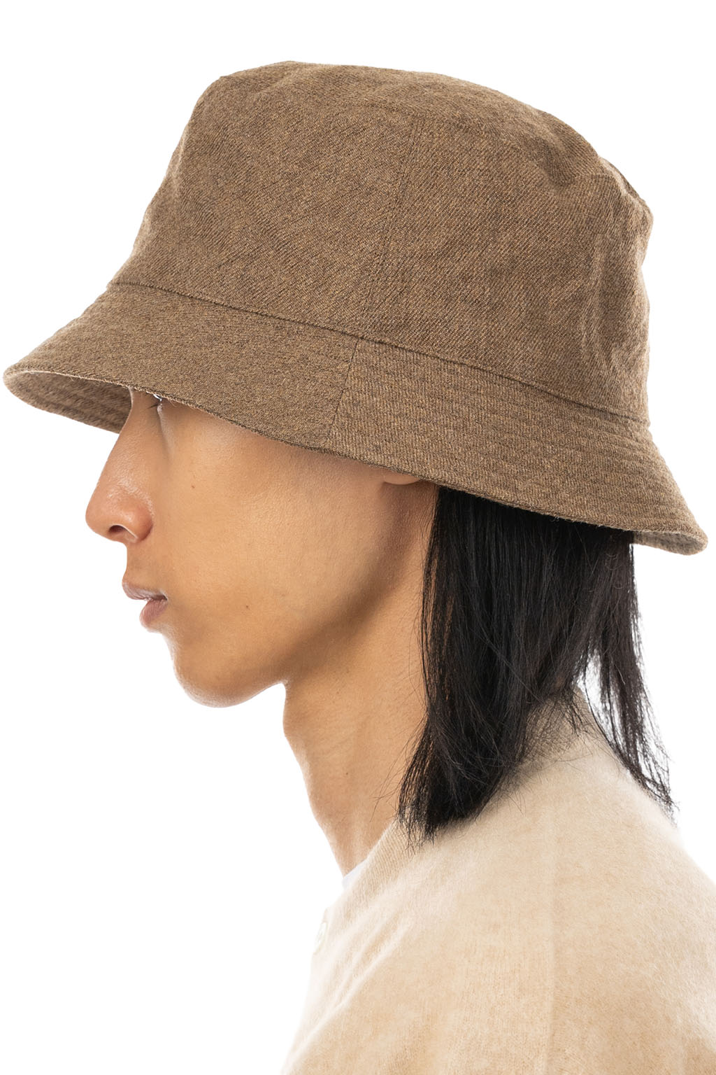 Kaptain Sunshine - Wool Bucket Hat - Top Cab Brown