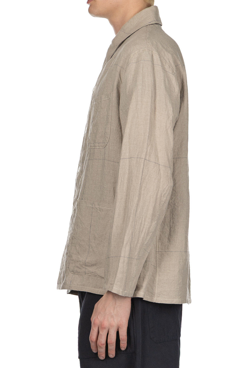 Kaptain Sunshine - Work Shirt Jacket - Natural Pane