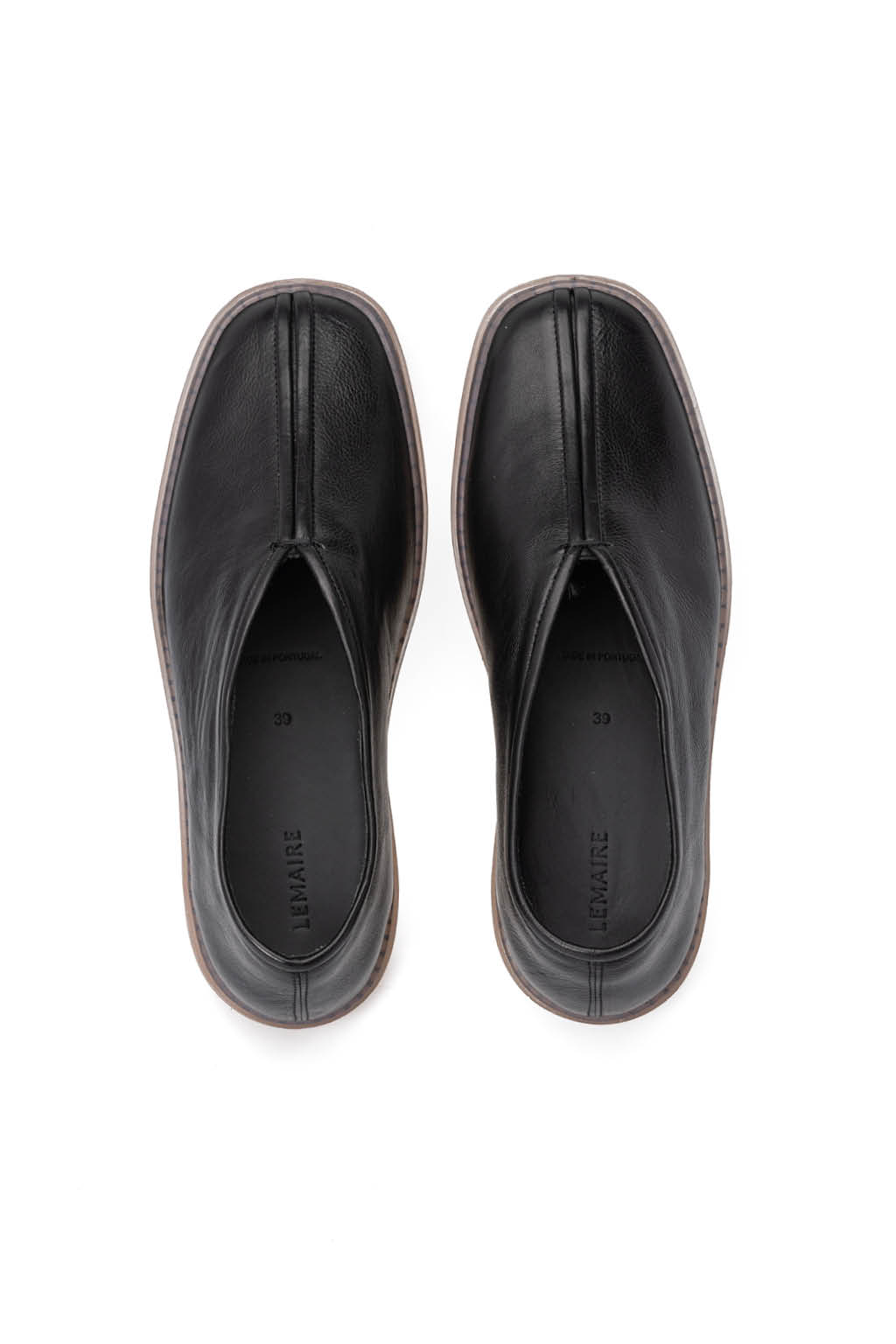 Lemaire - Linoleum Piped Sneakers-Black