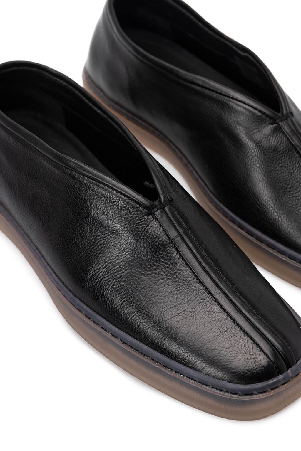 Lemaire - Linoleum Piped Sneakers-Black