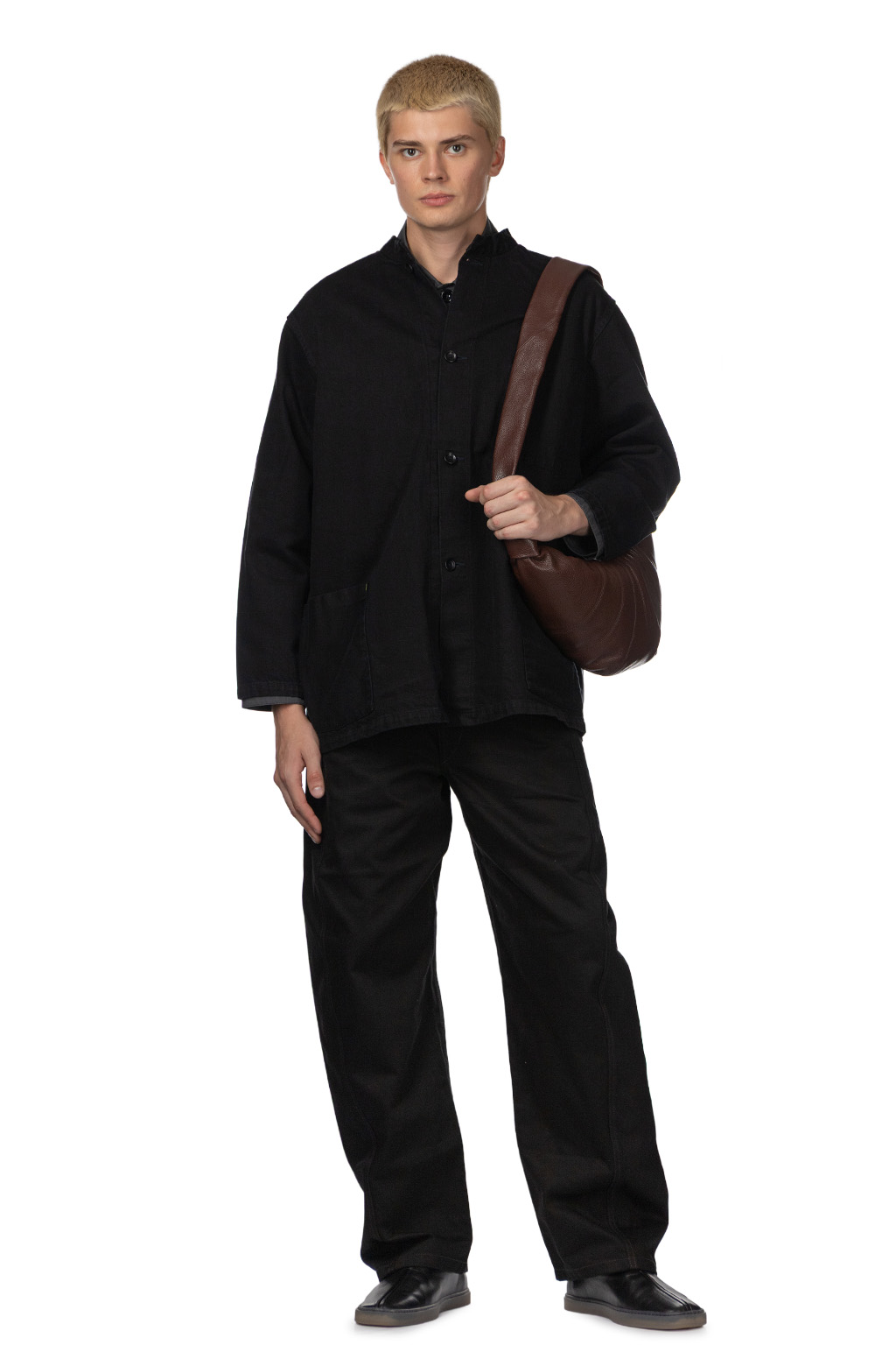 Lemaire - Medium Croissant Bag - Soft Grained Leather - Roasted Pecan