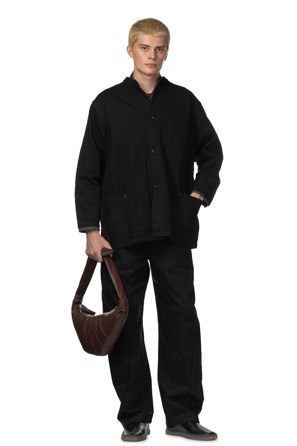 Lemaire - Medium Croissant Bag - Soft Grained Leather - Roasted Pecan