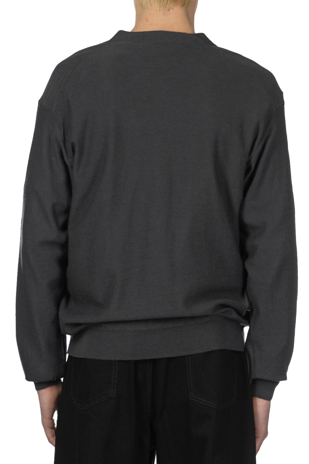 Lemaire - Relaxed Twisted Cardigan- Carbon