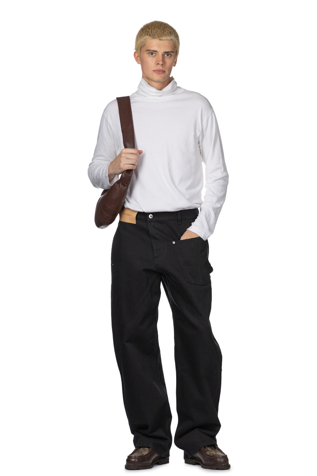 Lemaire - Small Croissant Bag - Soft Grained Leather - Roasted Pecan