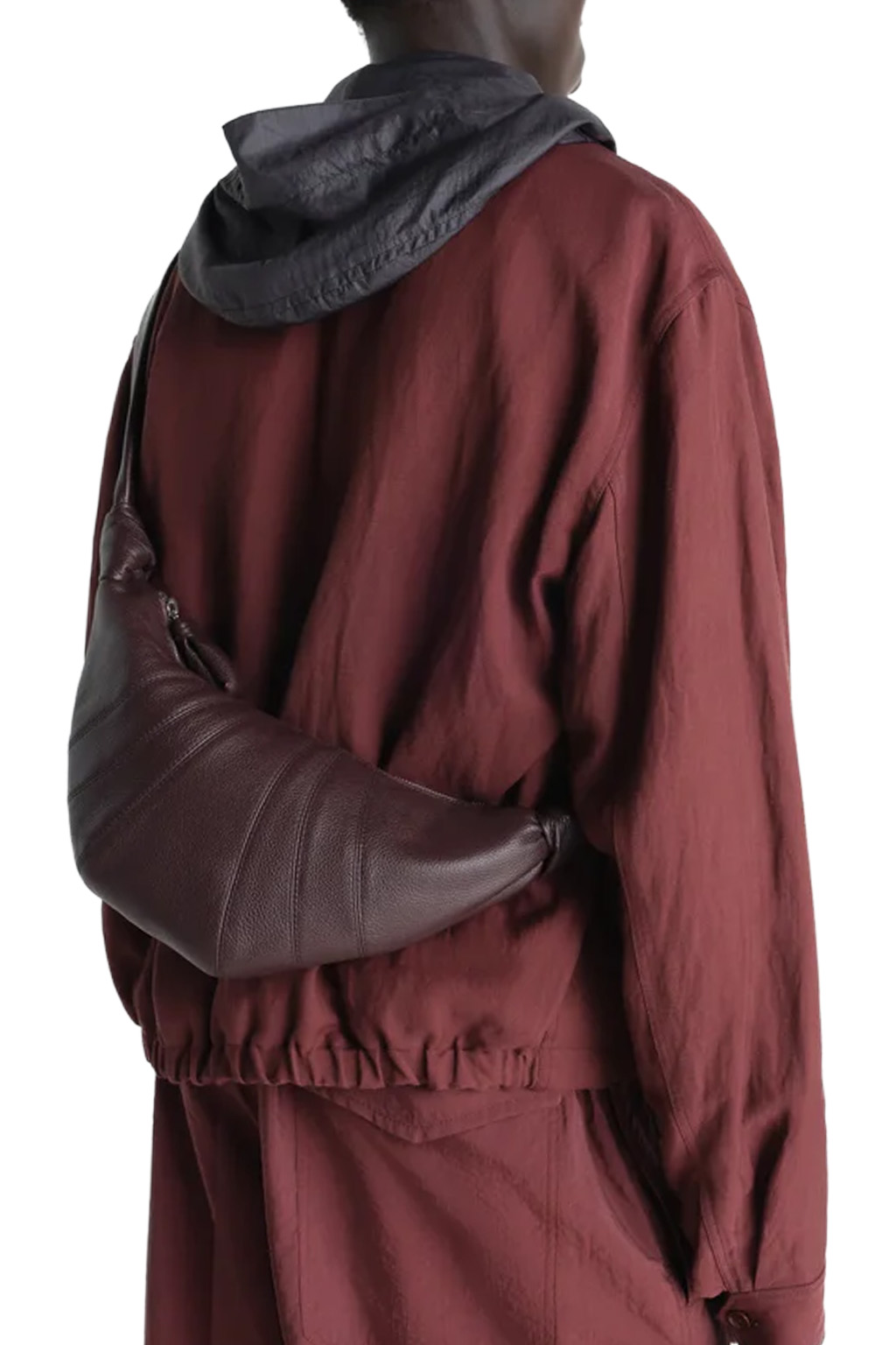 Lemaire - Small Croissant Bag Soft Grained Leather - Tiramisu