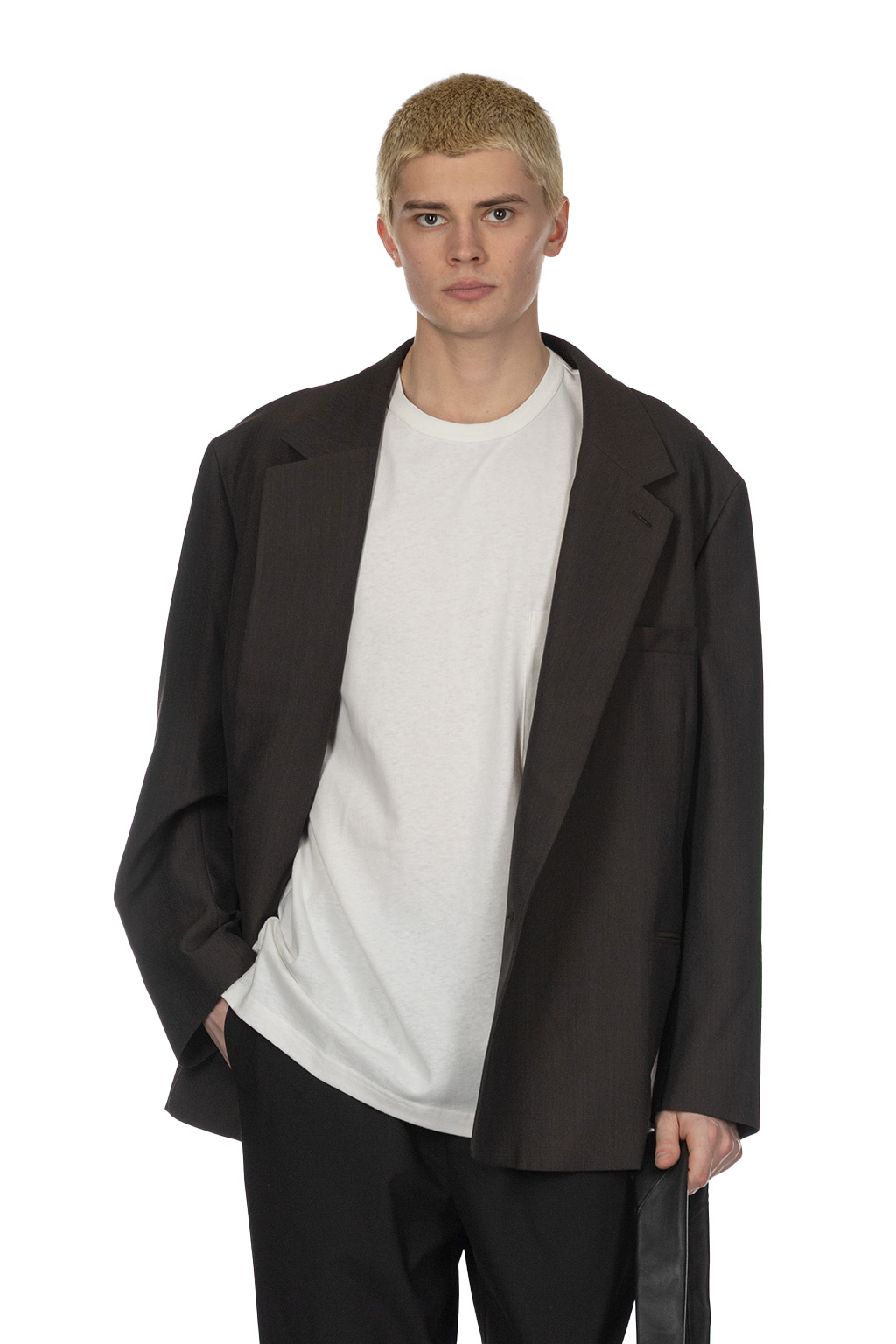 Lemaire - Soft DB Jacket - Dark Expresso