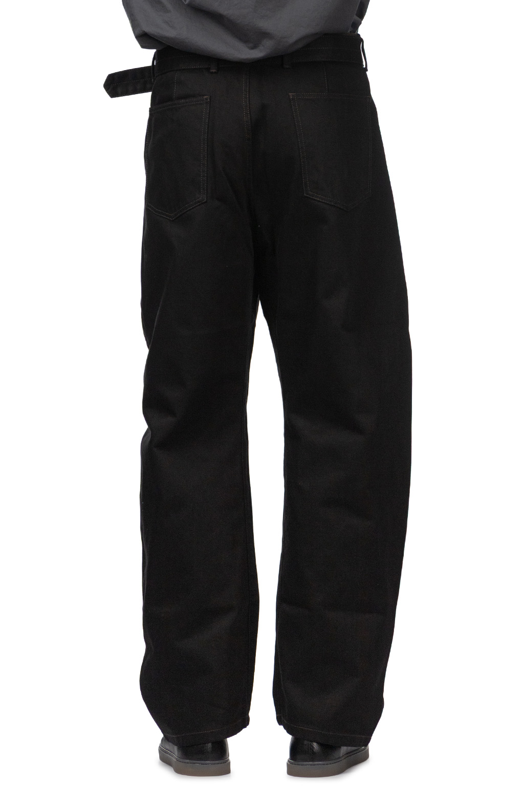 Lemaire - Twisted Belted Pants - Black