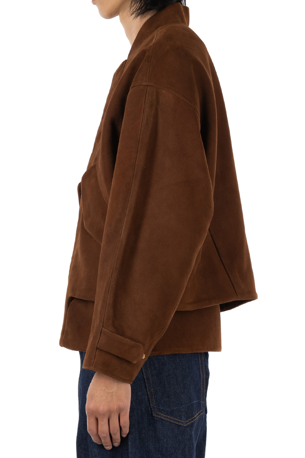 Levi's - Blue Tab Suede Bomber - Toffee