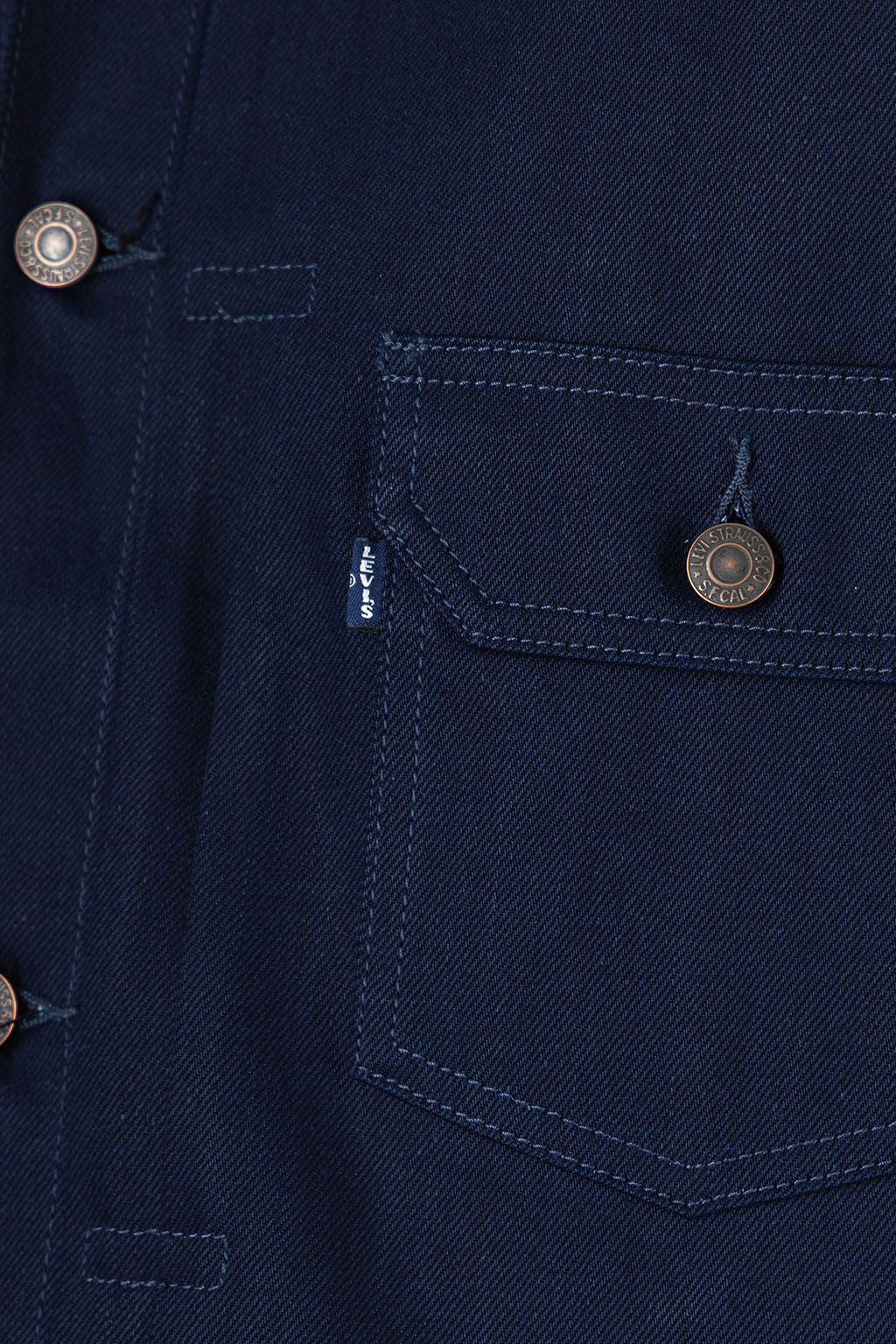 Levi's - Blue Tab Type I Selvedge Trucker Jacket - Rigid
