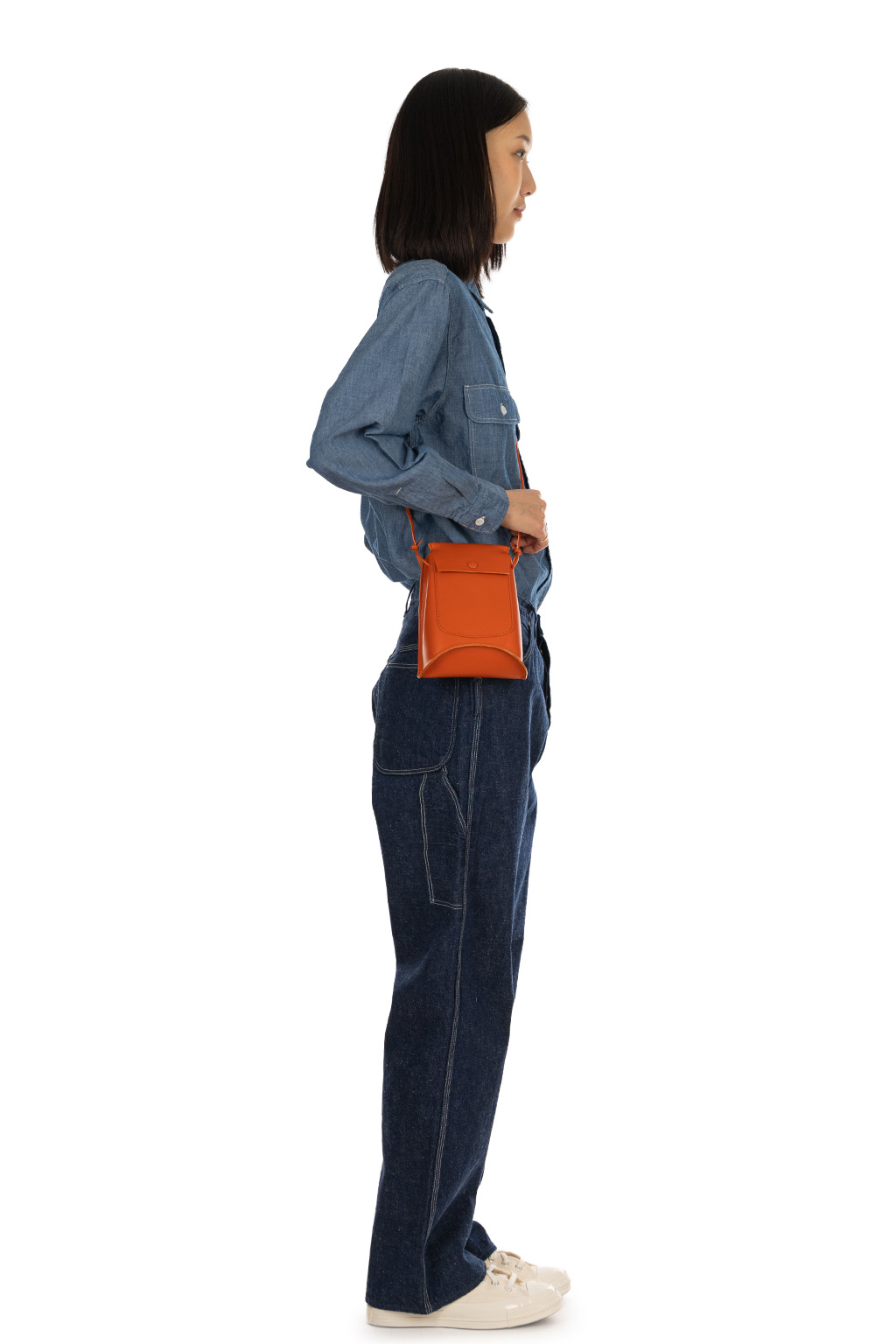 MARROW - Bent Pouch - Vermilion