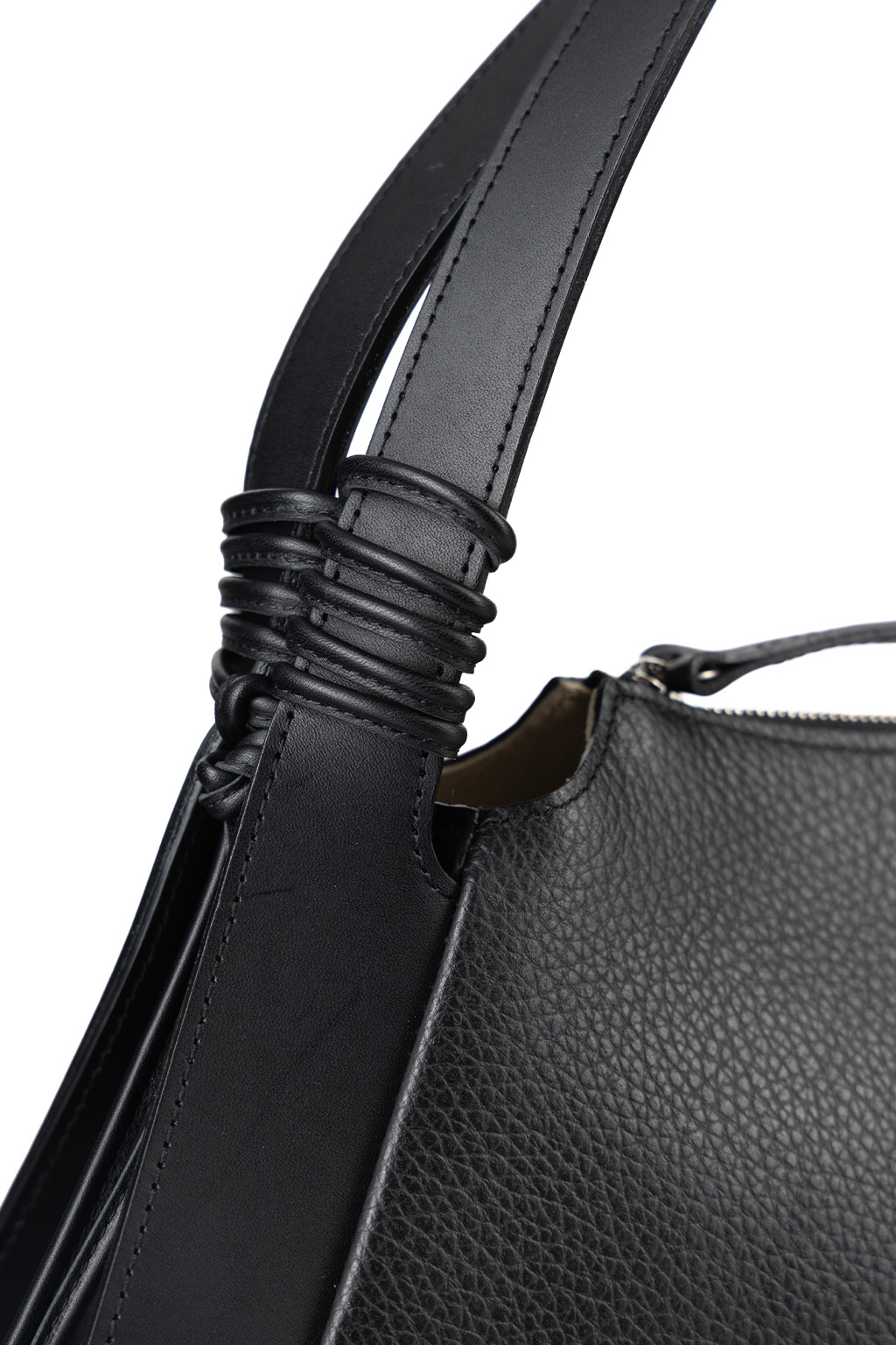 MARROW - Laceup Shoulder - Black