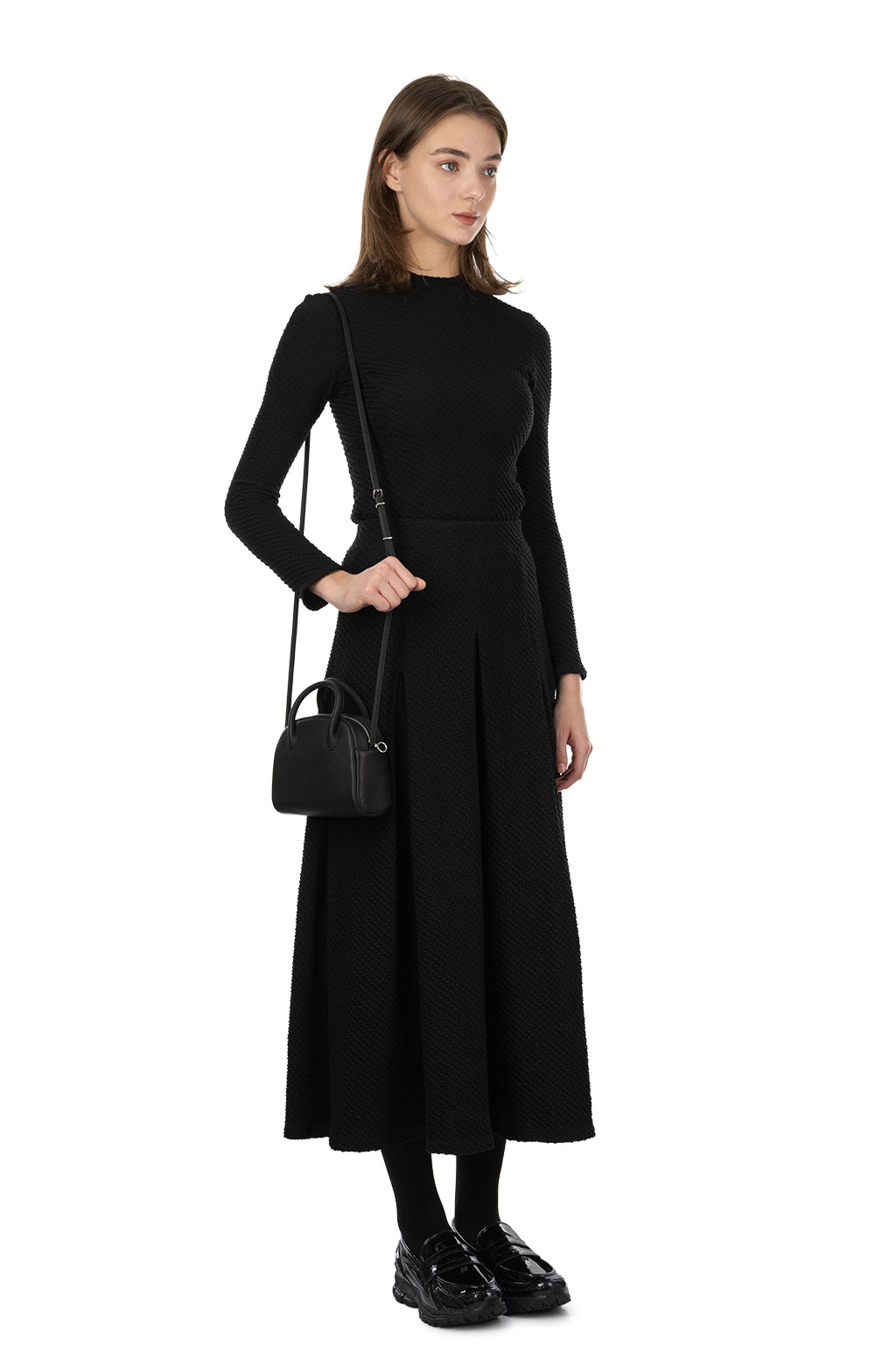 Mame Kurogouchi - Jersey Flare Skirt - Black