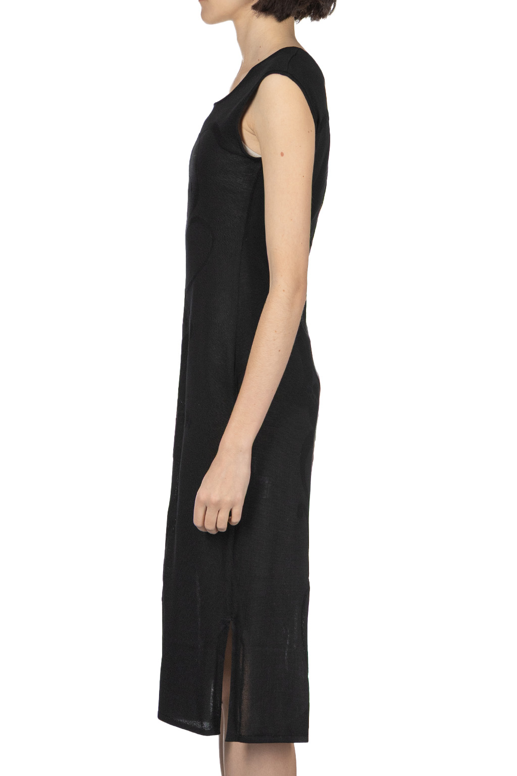 Mame Kurogouchi - Knit See-through bottom Dress