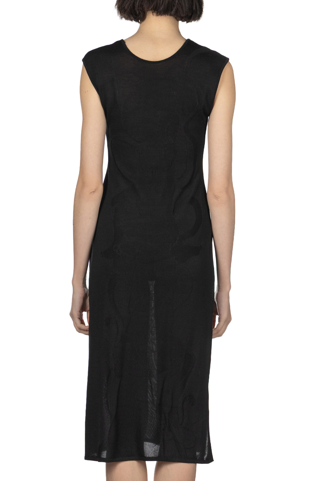 Mame Kurogouchi - Knit See-through bottom Dress