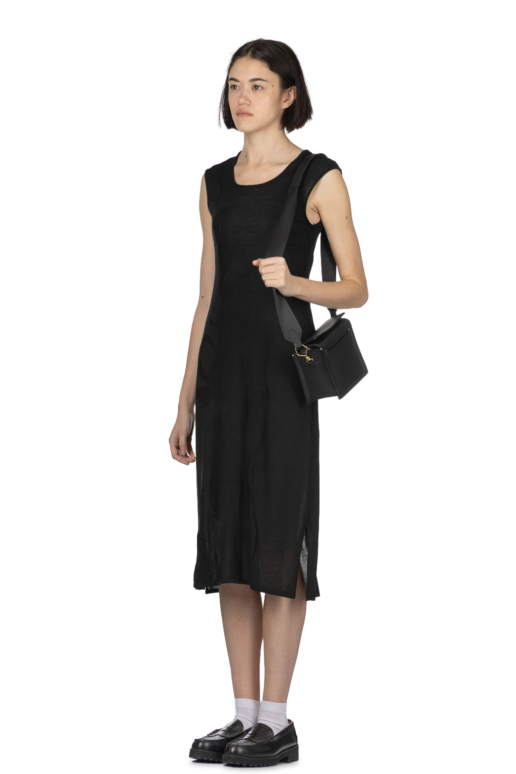 Mame Kurogouchi - Knit See-through bottom Dress