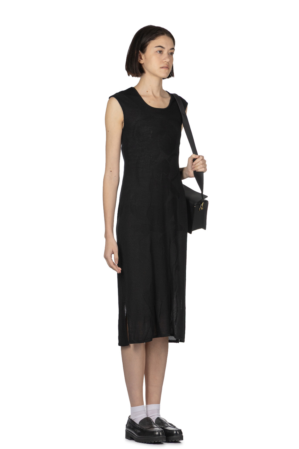 Mame Kurogouchi - Knit See-through bottom Dress