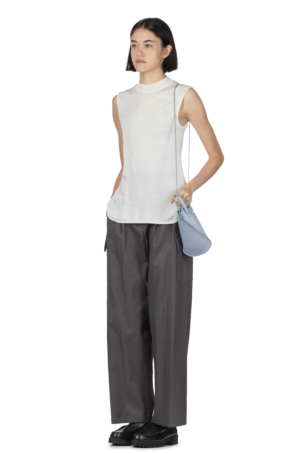 Mame Kurogouchi - Knitted Sleevess Top