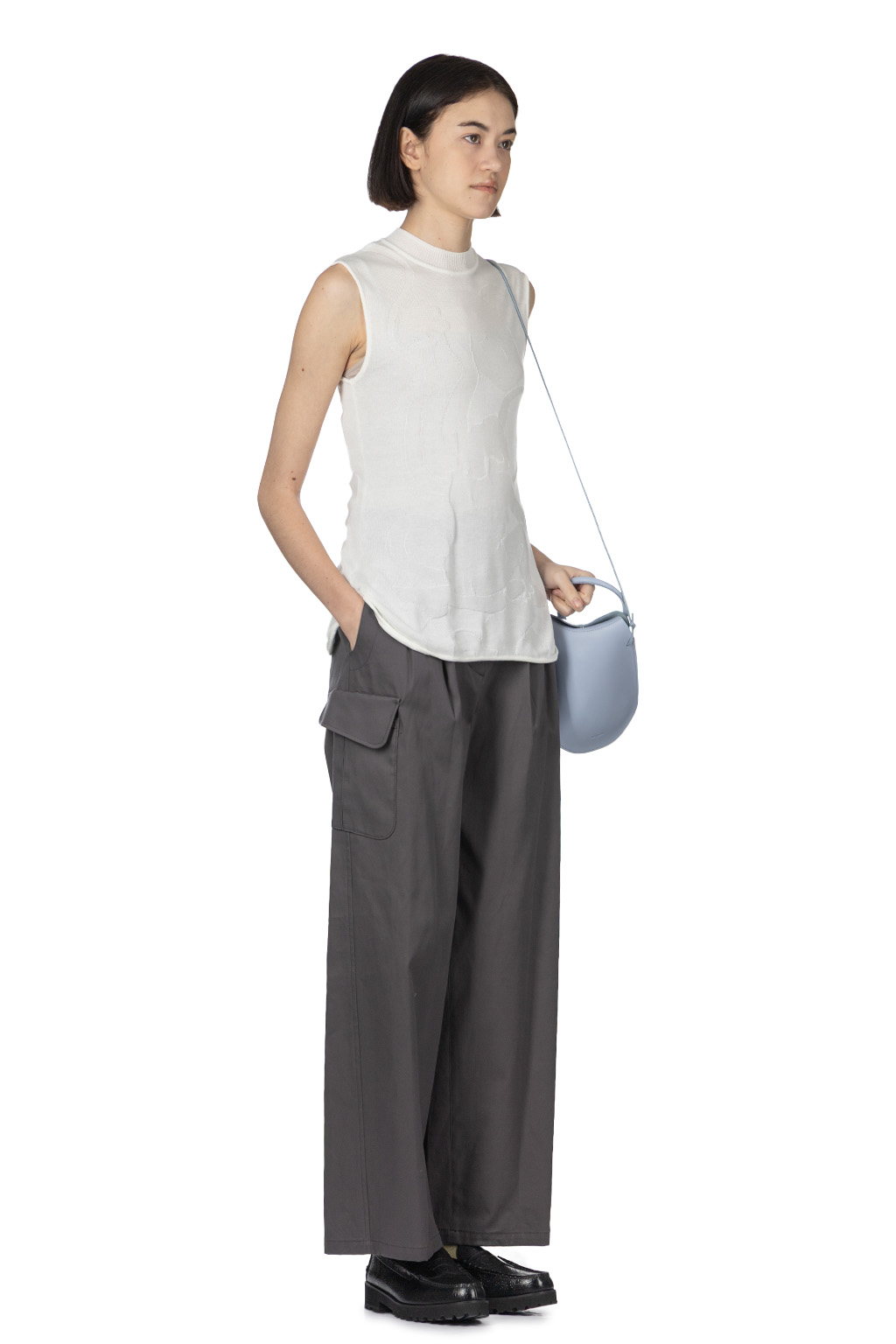 Mame Kurogouchi - Knitted Sleevess Top