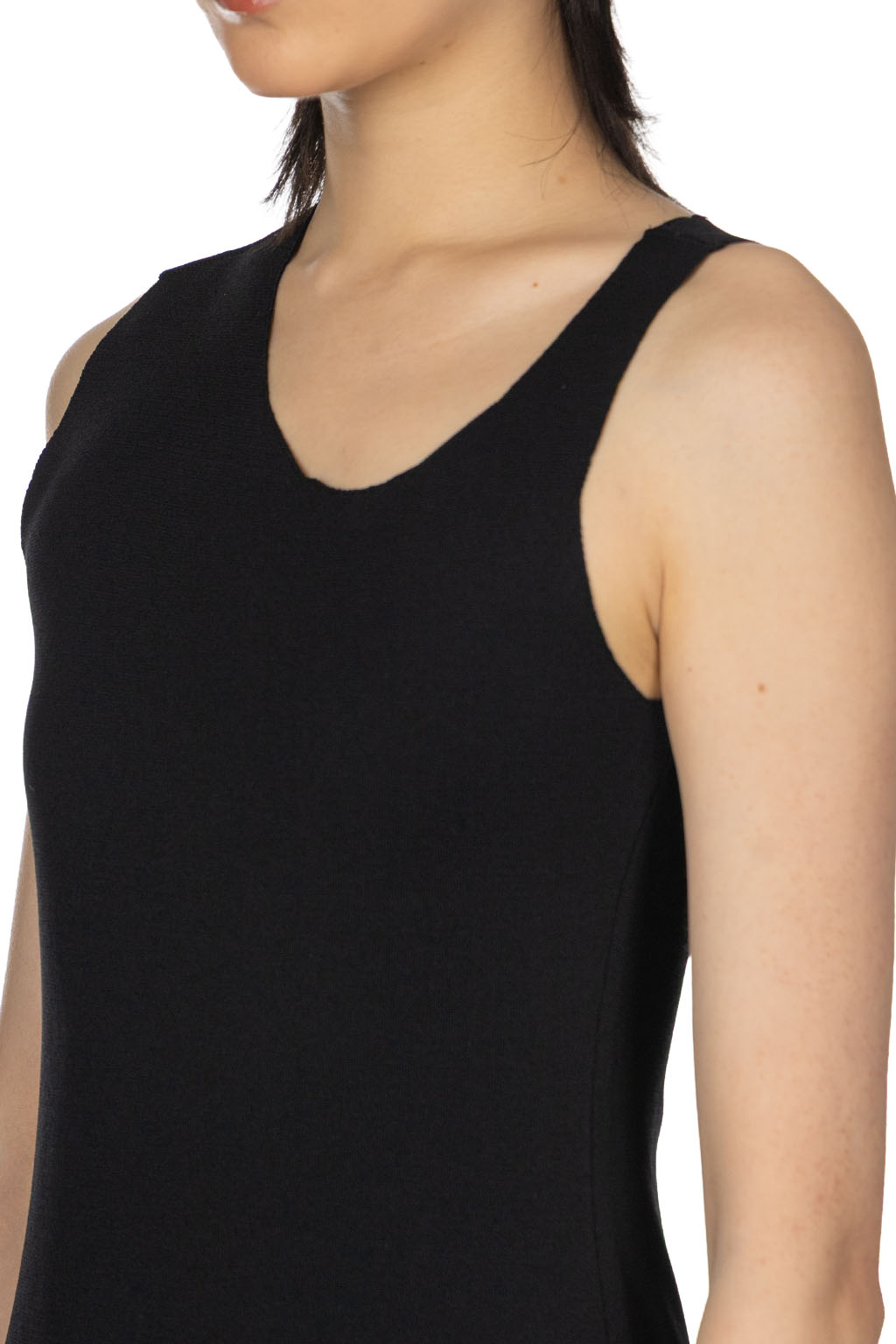 Mame Kurogouchi - One Piece Sleeveless Dress - Black