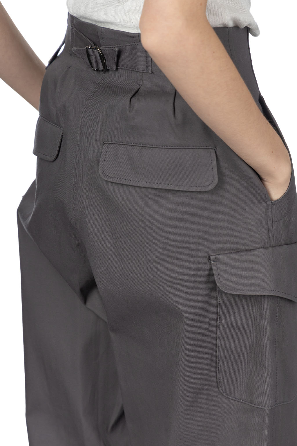 Mame Kurogouchi - Cargo Pants - Grey