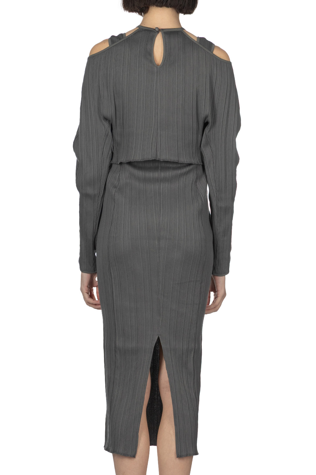 Mame Kurogouchi - 2 way Long Dress - Grey