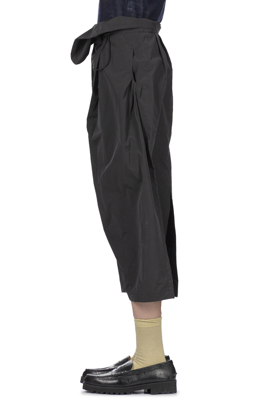 Mame Kurogouchi - Flip Waist Skirt - Black