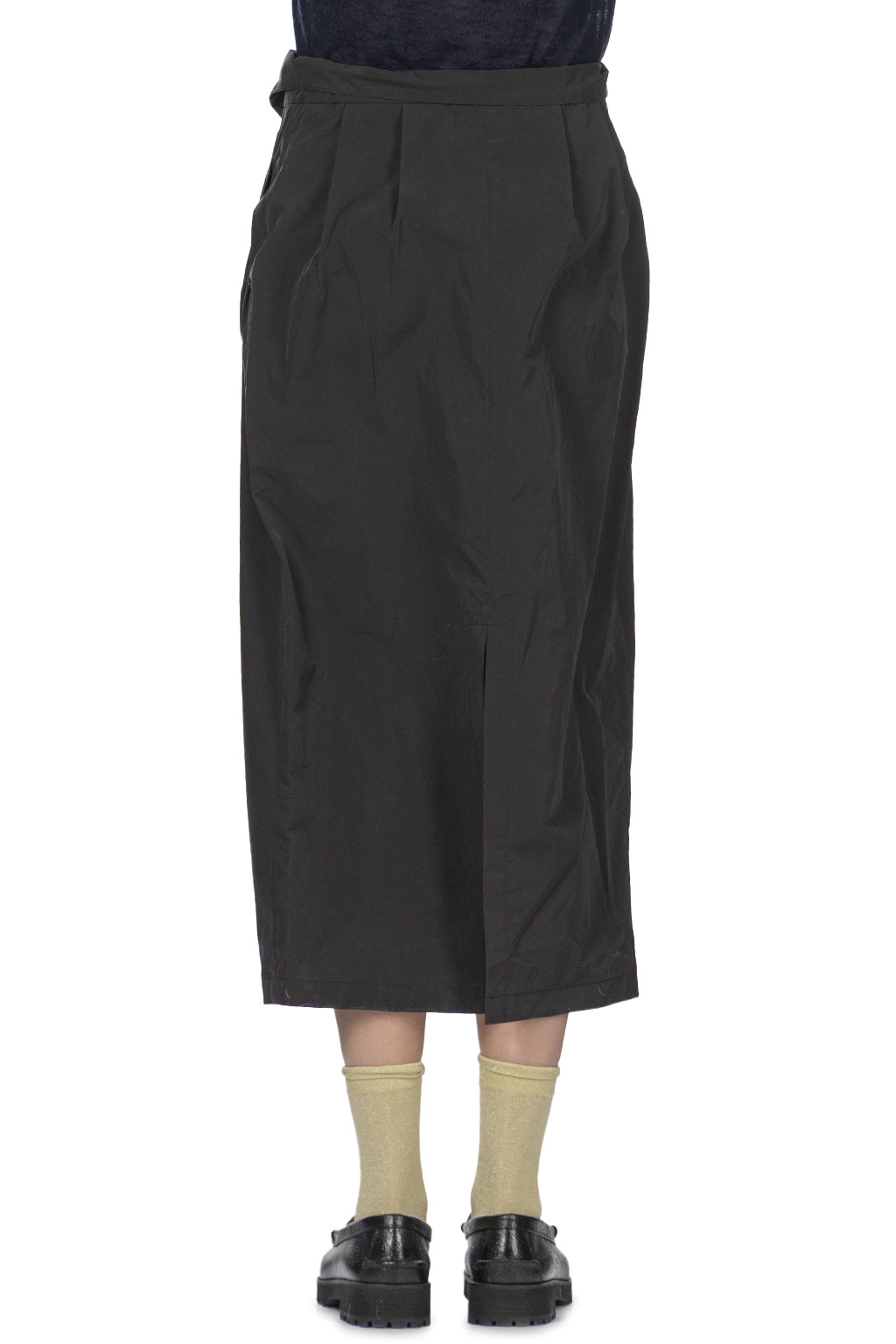Mame Kurogouchi - Flip Waist Skirt - Black