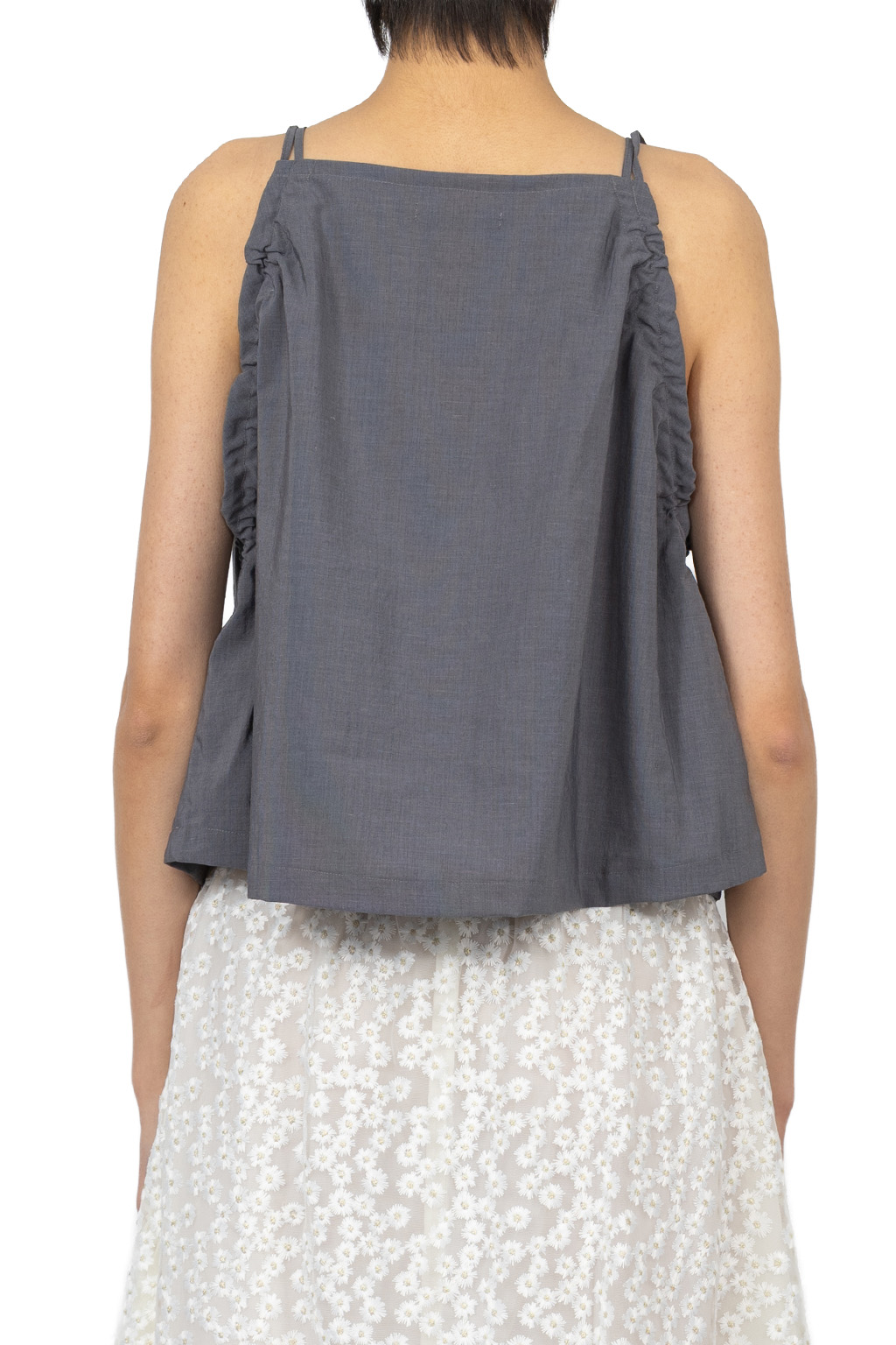 Manon - Gathered Camisole - Grey