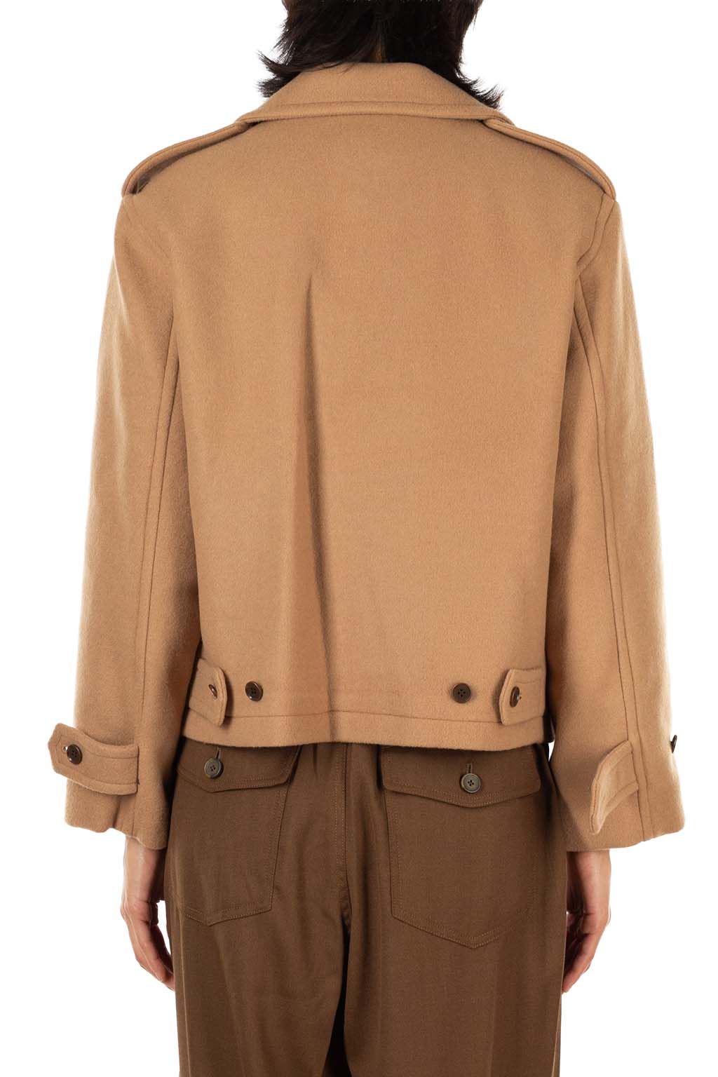 Manon - MELTON SHORT  Pea Jacket
