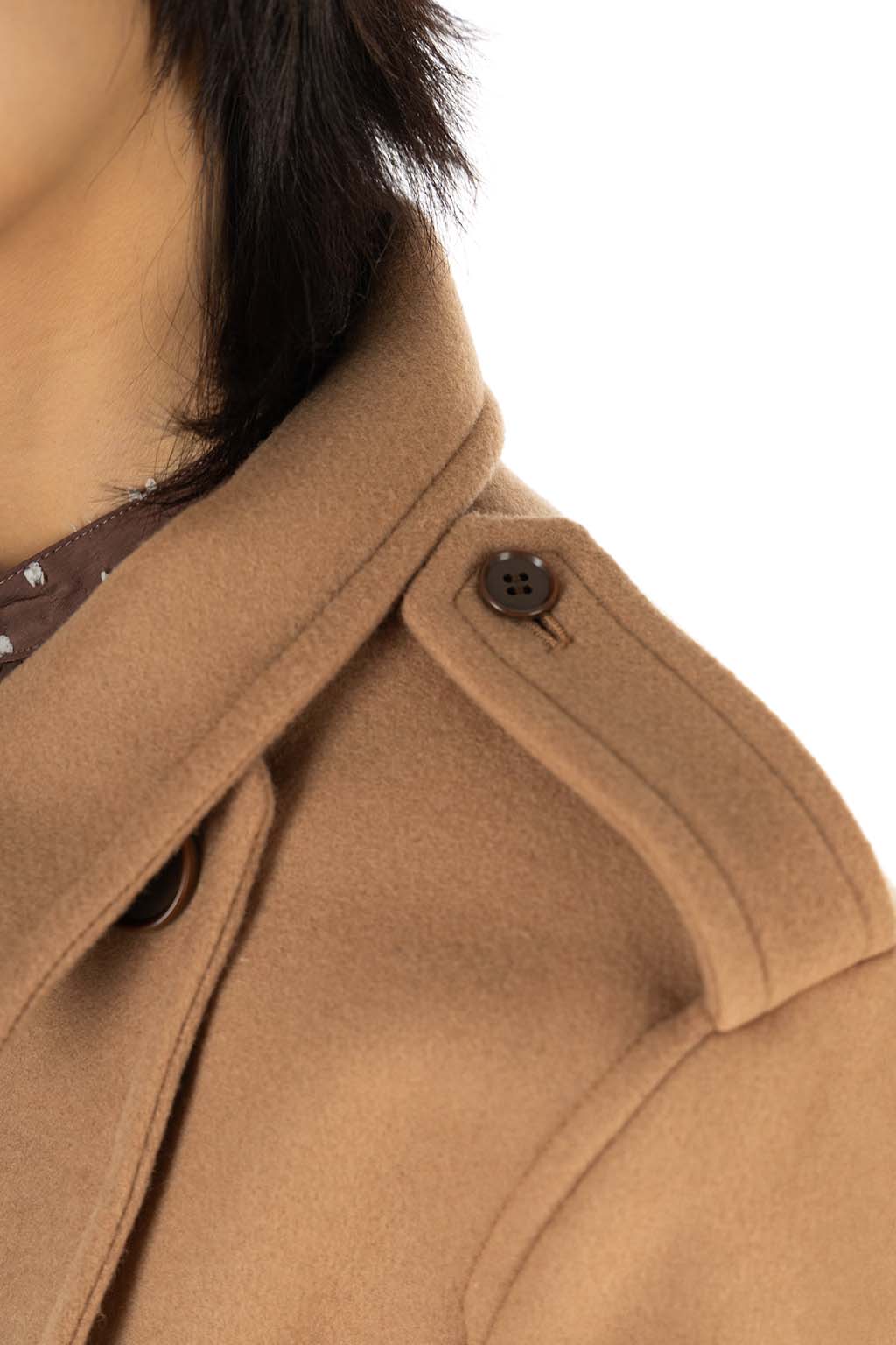 Manon - MELTON SHORT  Pea Jacket