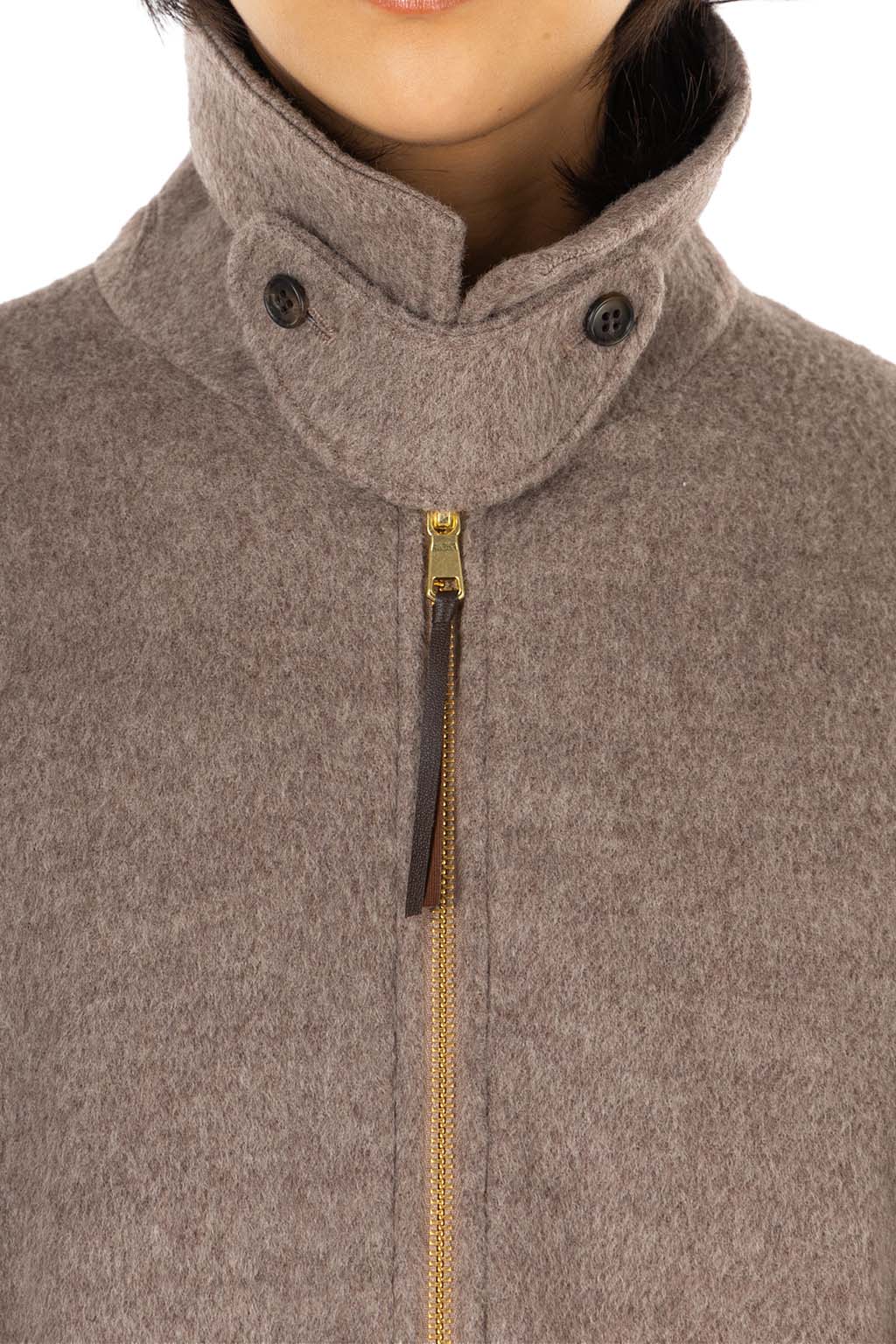 Manon - SHAGGY WOOL ZIP JACKET
