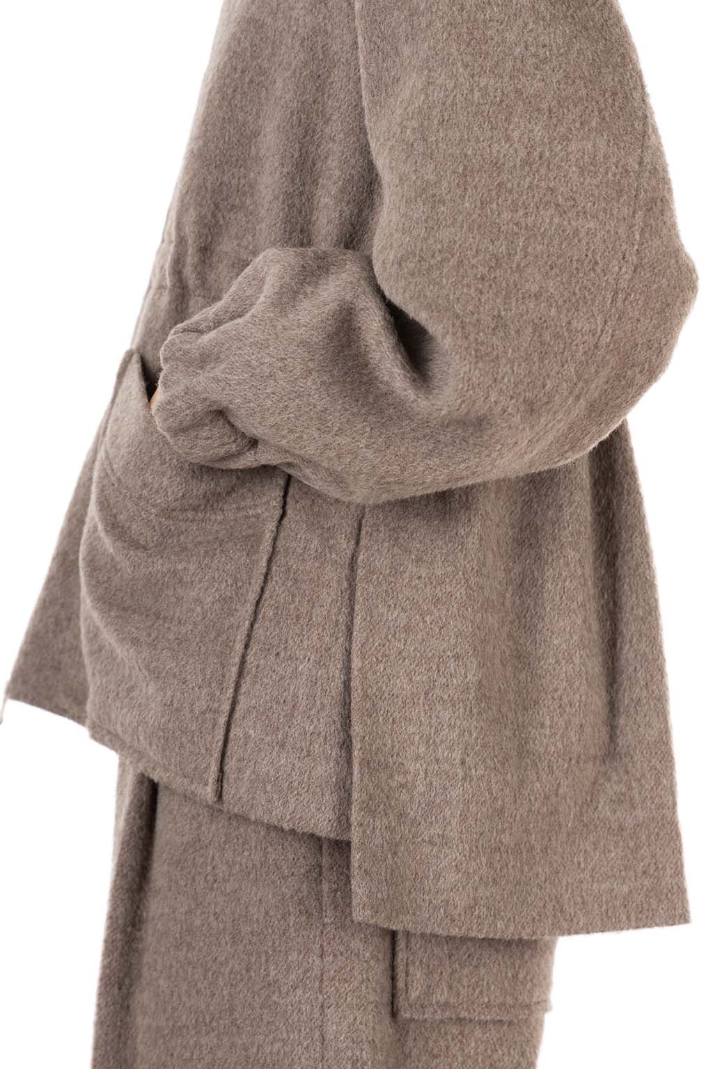 Manon - SHAGGY WOOL ZIP JACKET